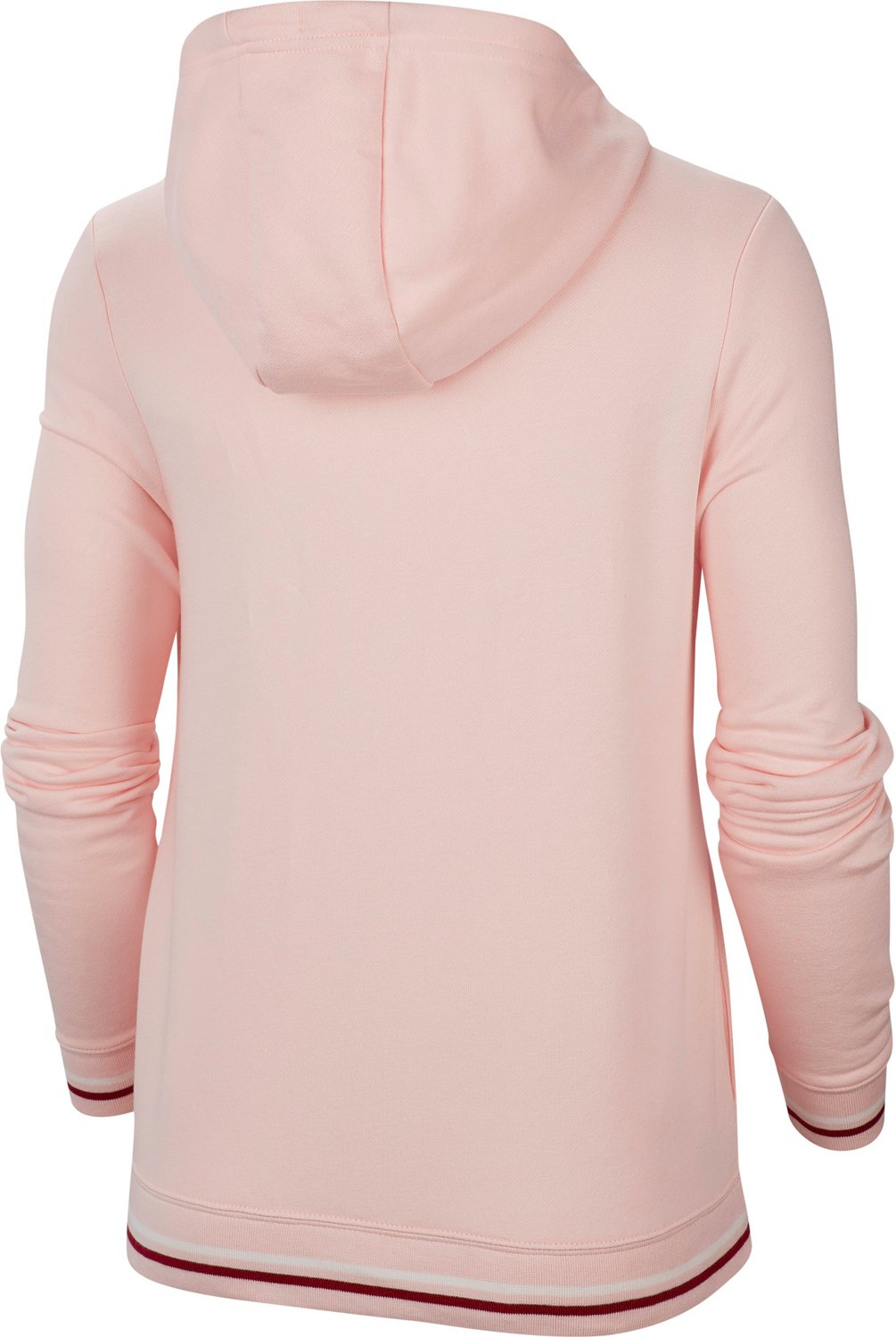 Nike Women's Nike Sportswear Fleece Striped Varsity Full-Zip Hoodie - view number 4