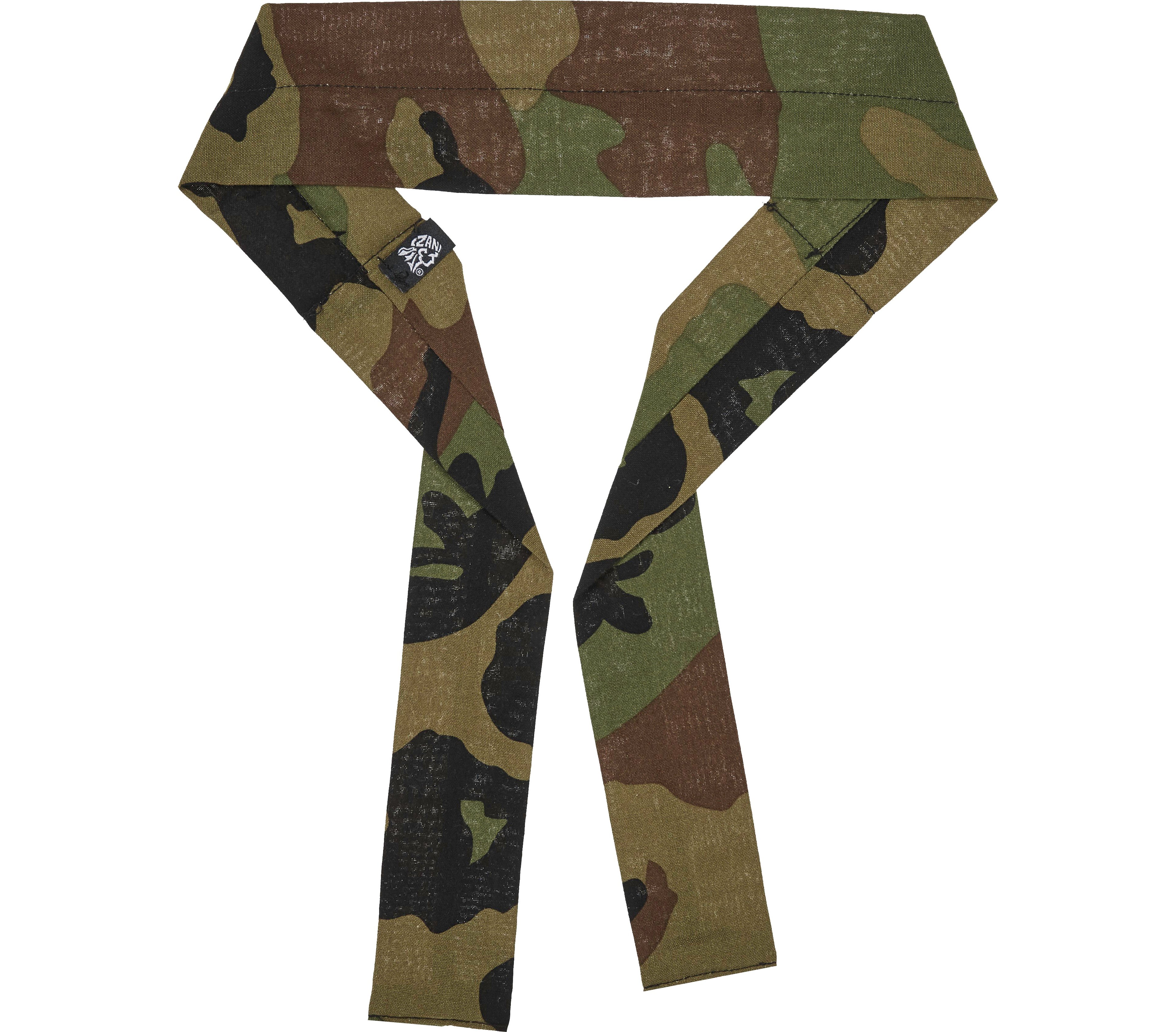ZANHeadgear Men's Woodland Camouflage Cooldanna