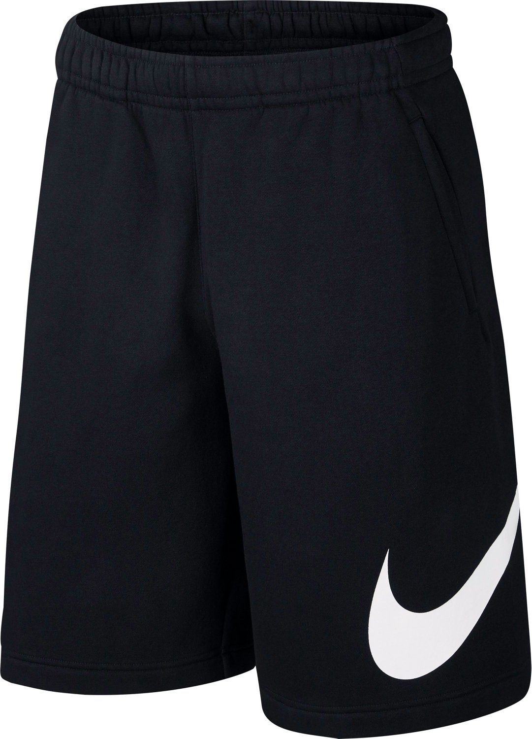 Shop Nike NSW Club Plus Fleece Shorts FB8830-010 black