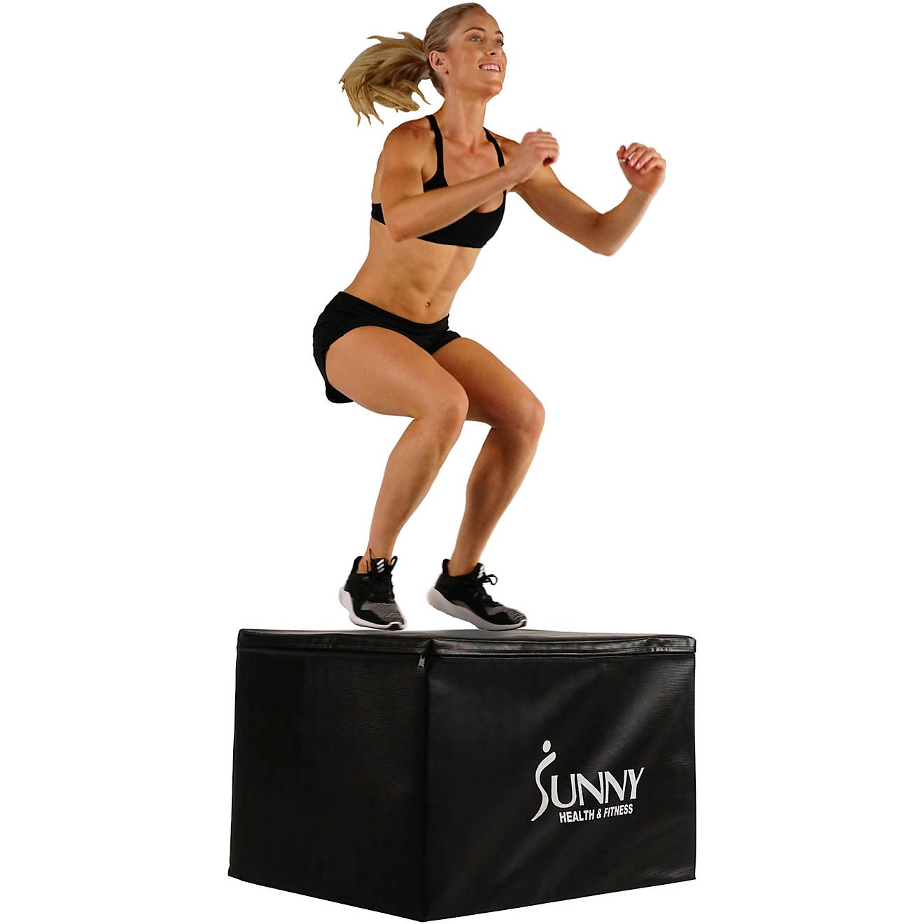 Sunny Health & Fitness 3-in-1 Weighted PRO-Plyo Box                                                                              - view number 1
