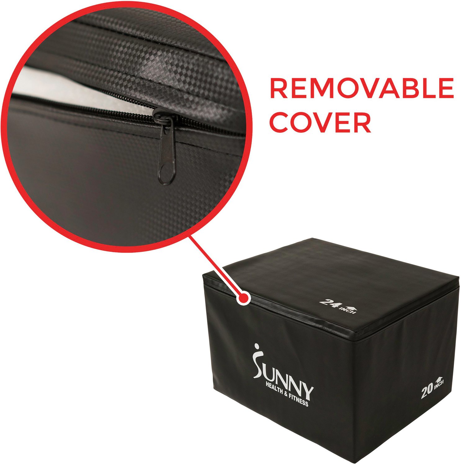 Sunny Health & Fitness 3-in-1 Weighted PRO-Plyo Box                                                                              - view number 5