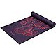 Gaiam Reversible Aubergine Swirl 24 x 68 x 0.24 in Yoga Mat                                                                      - view number 1 selected