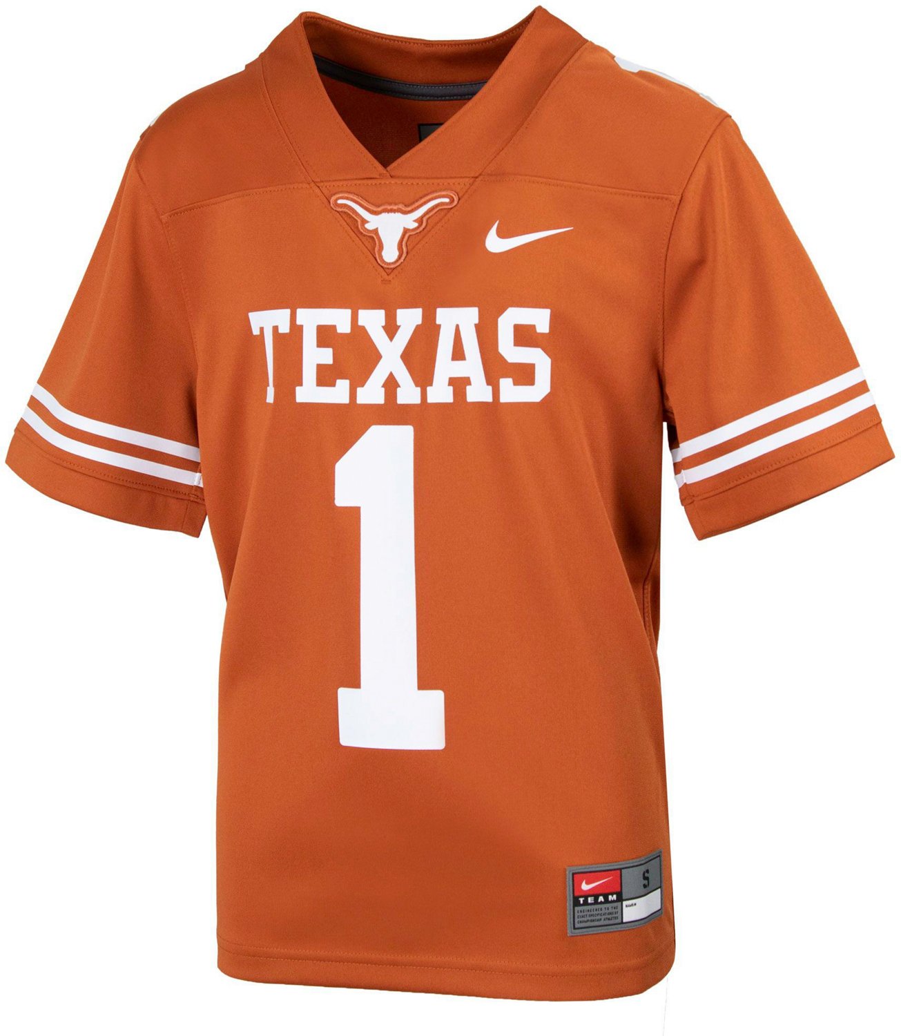 Nike Boys' University of Texas Fanwear Replica Football Jersey Academy
