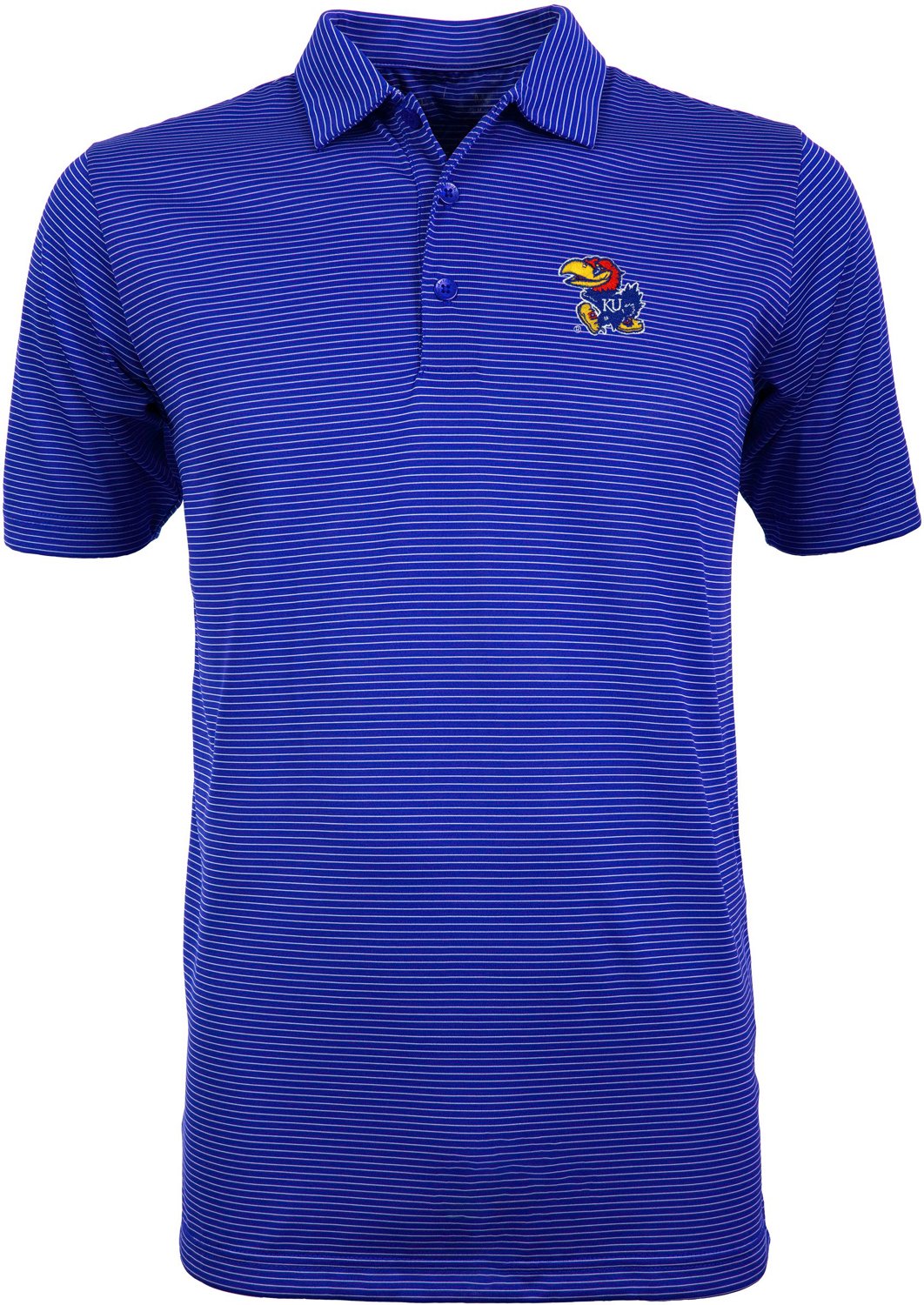 Antigua Men's University of Kansas Quest Polo Shirt