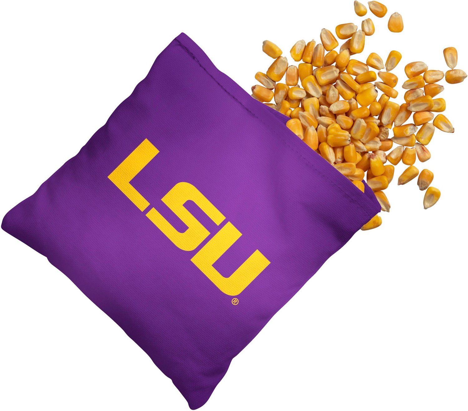Victory Tailgate Louisiana State University Cornhole Replacement Bean Bags 4-Pack - view number 3