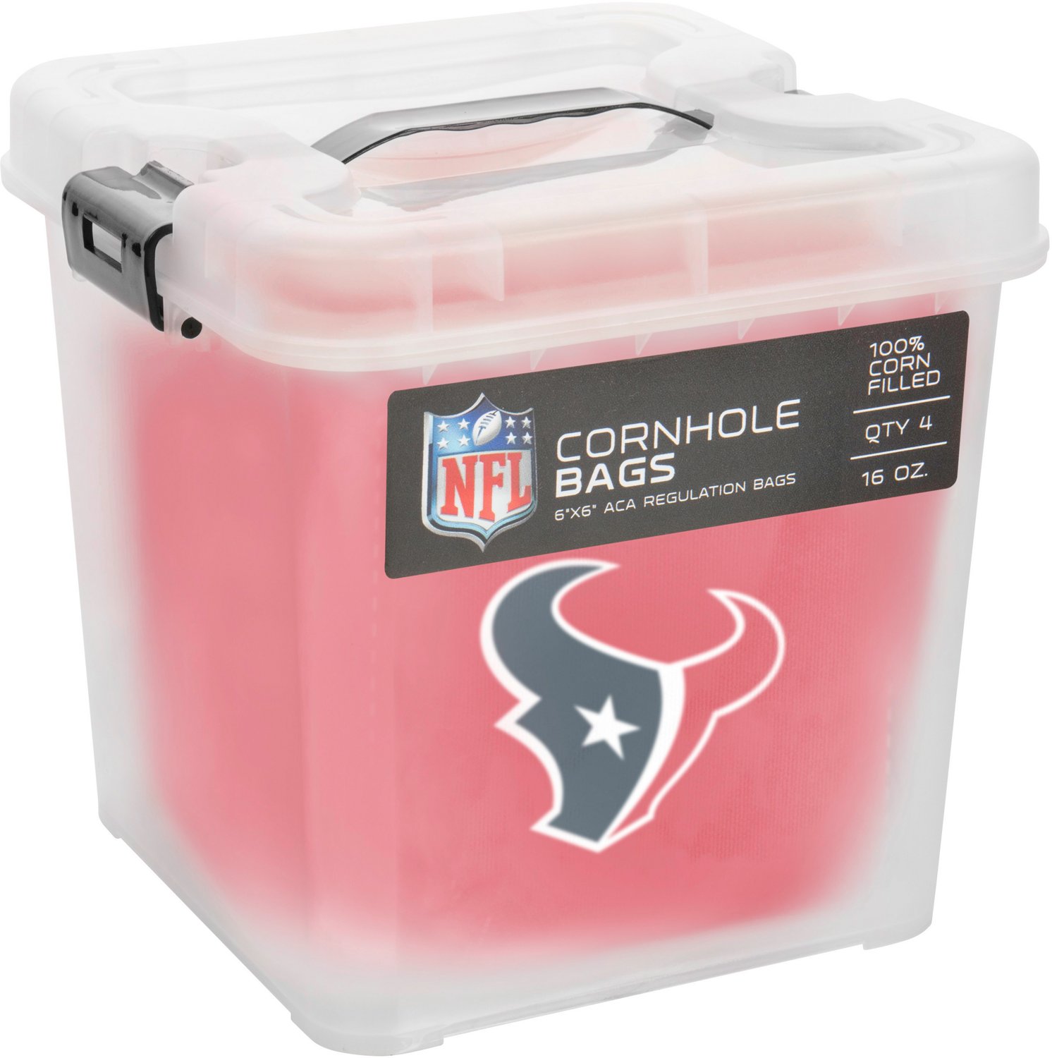 Victory Tailgate Houston Texans Regulation Corn-Filled Cornhole Bag Set, 4-Pack - view number 5