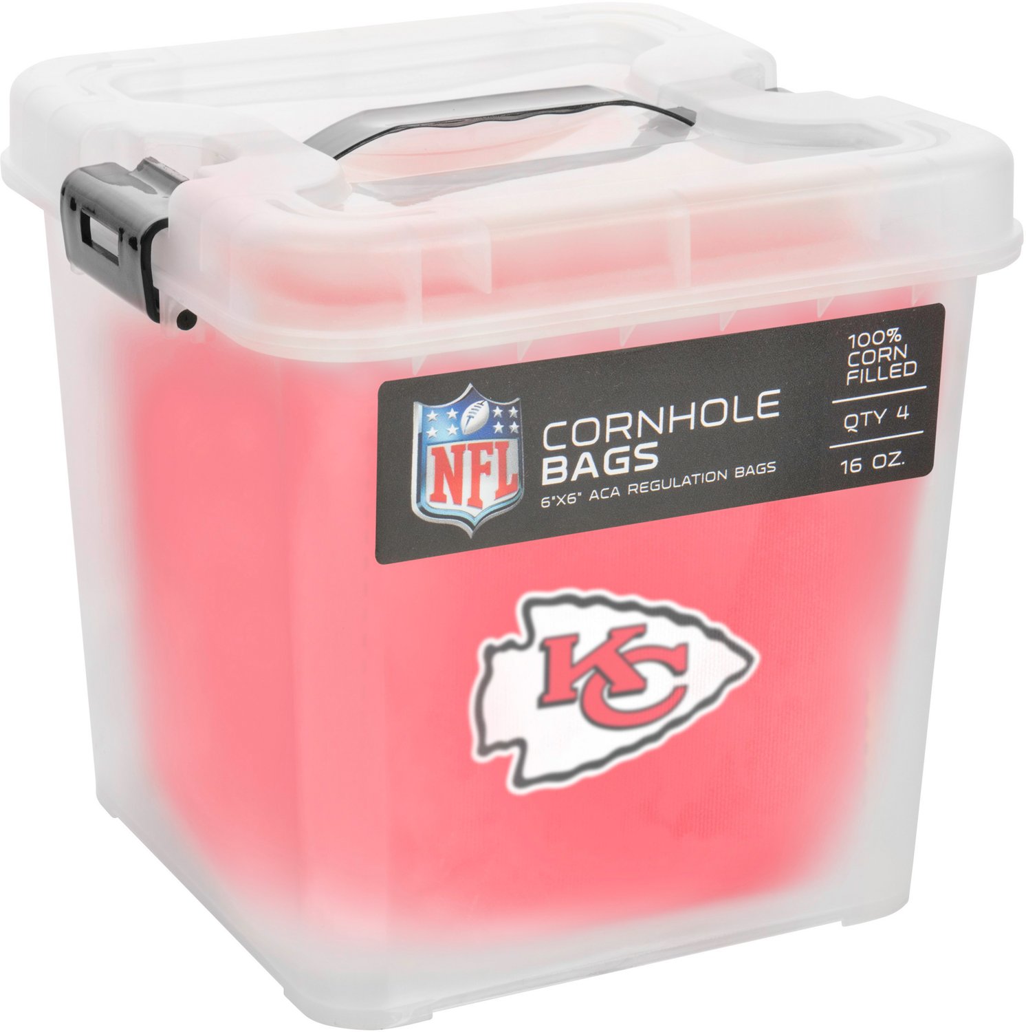 Kansas City Chiefs Plastic Tailgate Cups - Set of 4