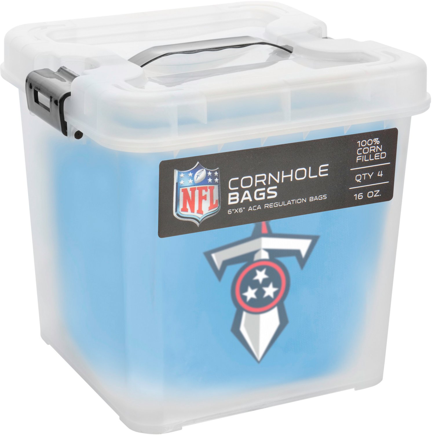 Victory Tailgate Tennessee Titans Regulation Corn-Filled Cornhole Bag Set, 4-Pack - view number 5
