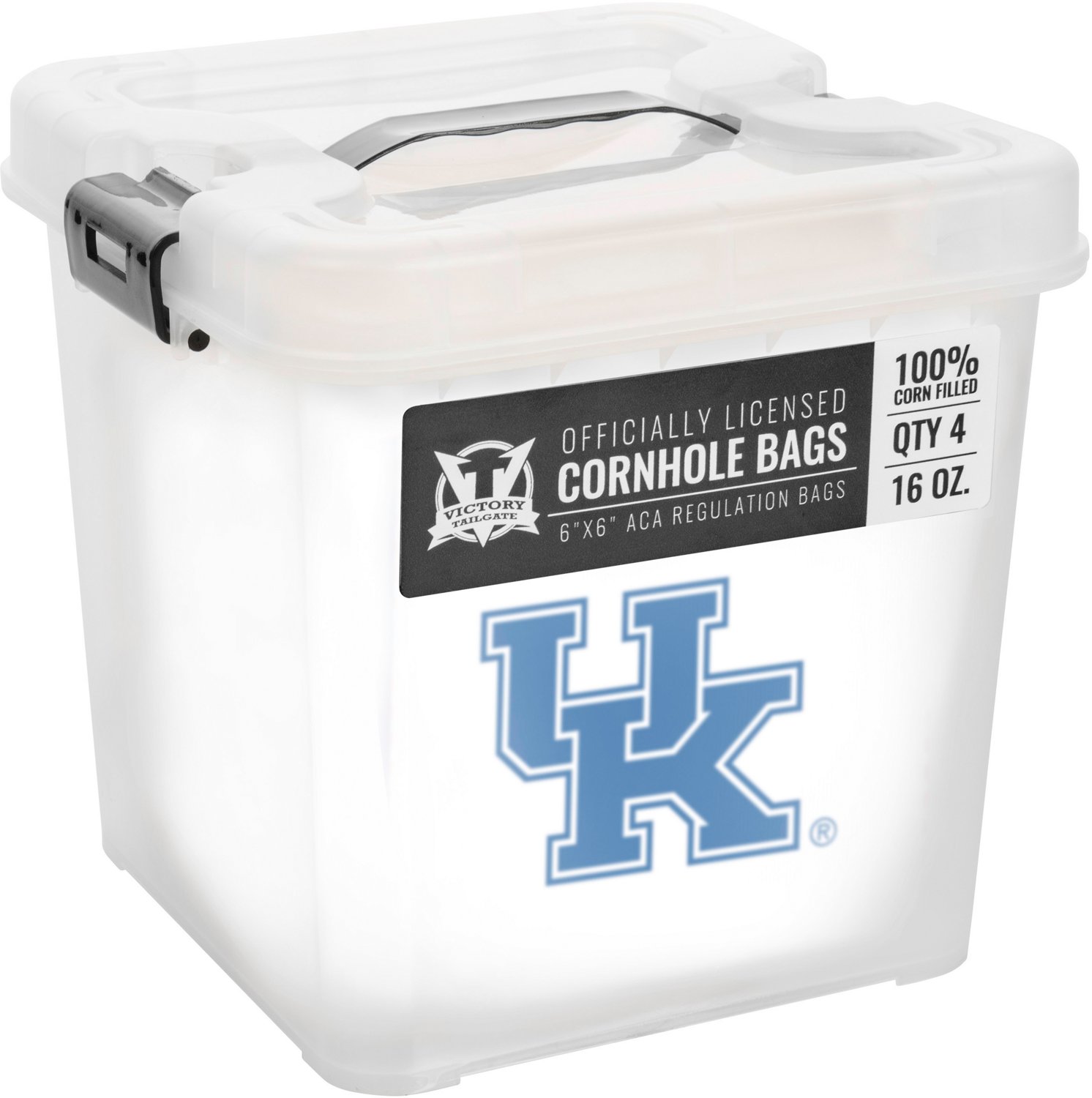Victory Tailgate University of Kentucky Regulation Corn-Filled Cornhole Bag Set, 4-Pack - view number 5