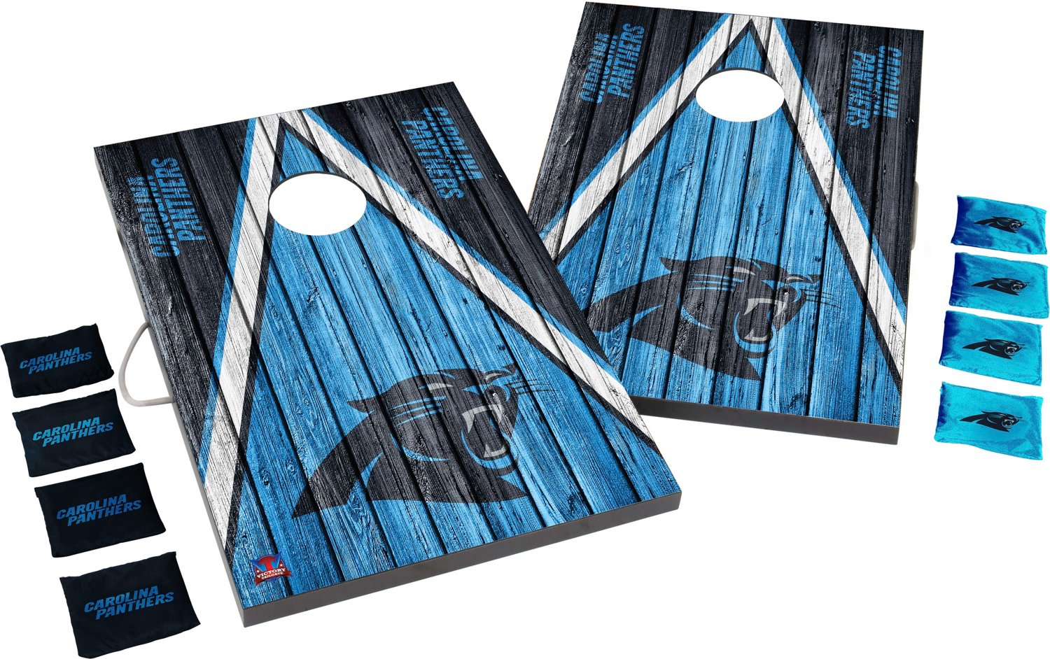 Wild Sports Collegiate Tailgate Toss Cornhole Set - Carolina Panthers