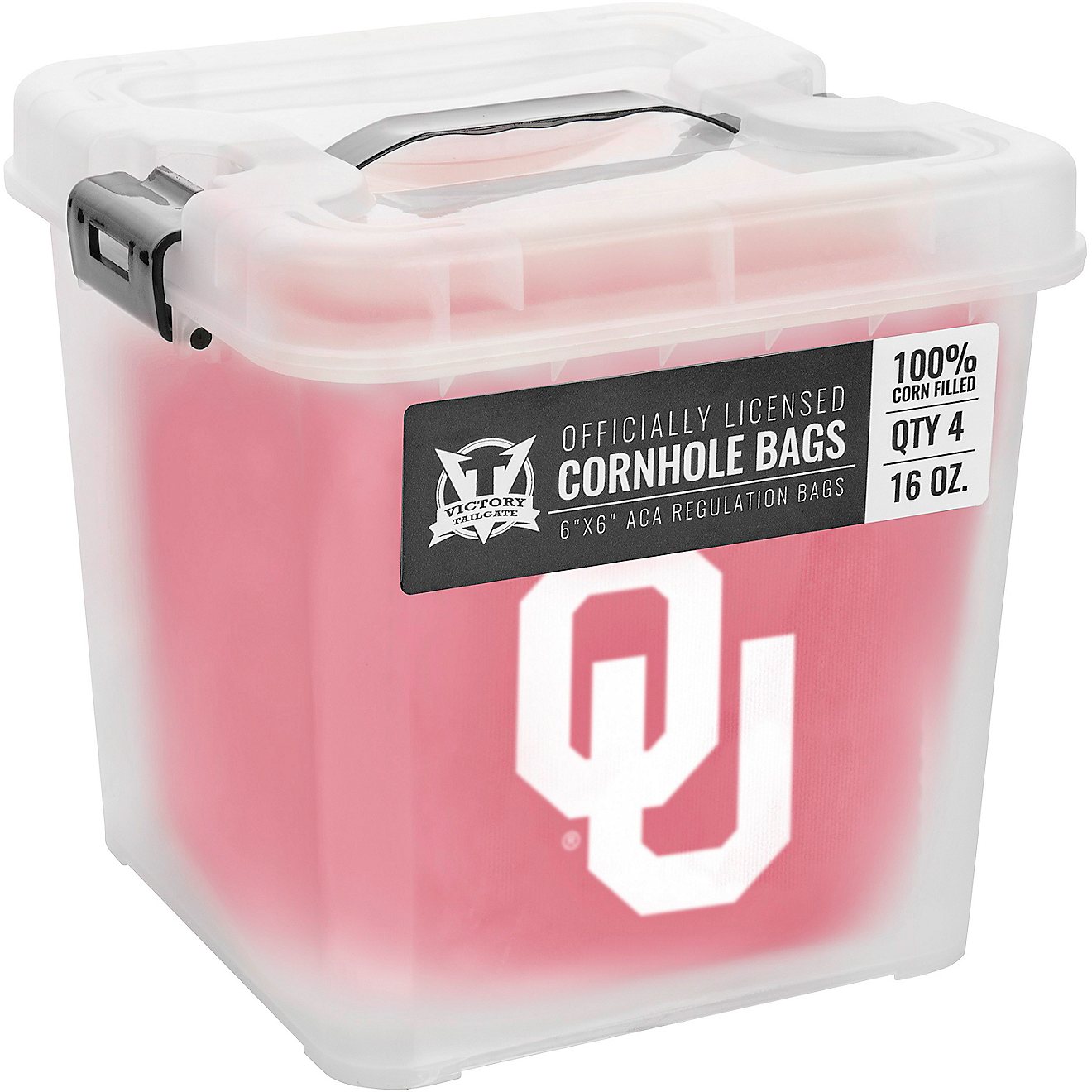 Victory Tailgate University of Oklahoma Cornhole Replacement Bean Bags 4-Pack                                                    - view number 5