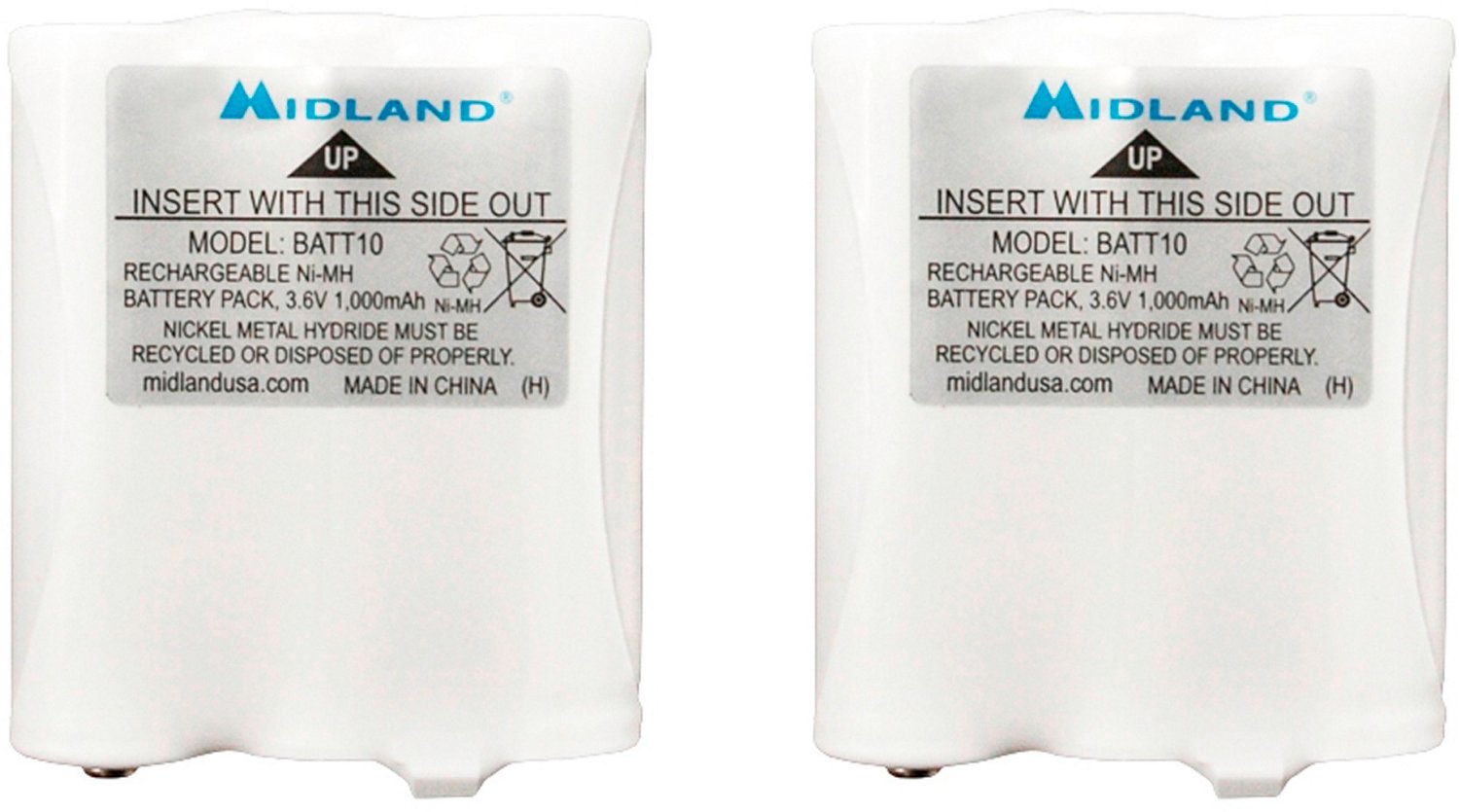 Midland AVP13 Rechargeable Battery 2-Pack