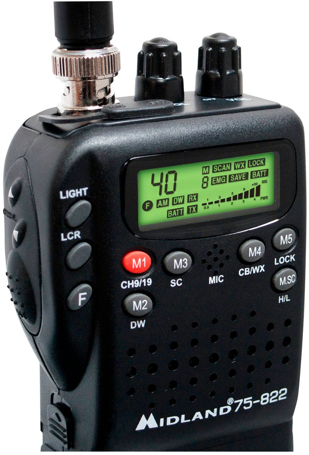 Midland 75-822 Portable/Mobile CB Radio                                                                                          - view number 6