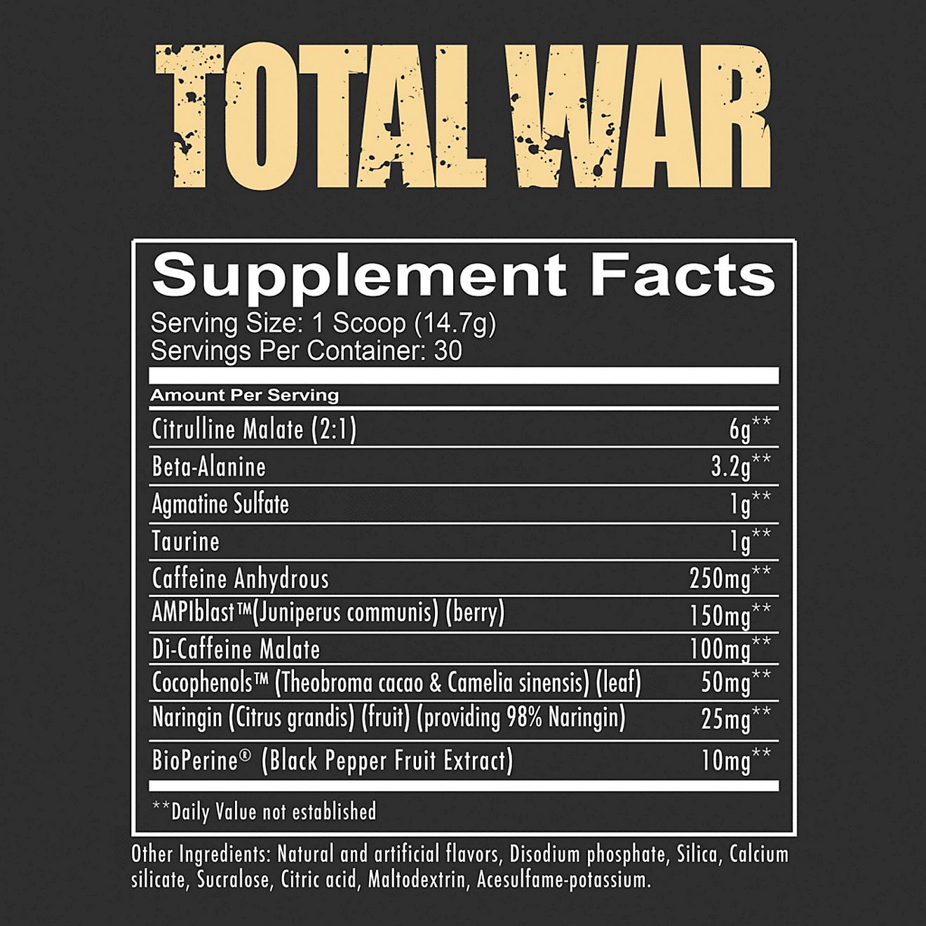 Redcon1 FDM Total War Pre-Workout Supplement                                                                                     - view number 2