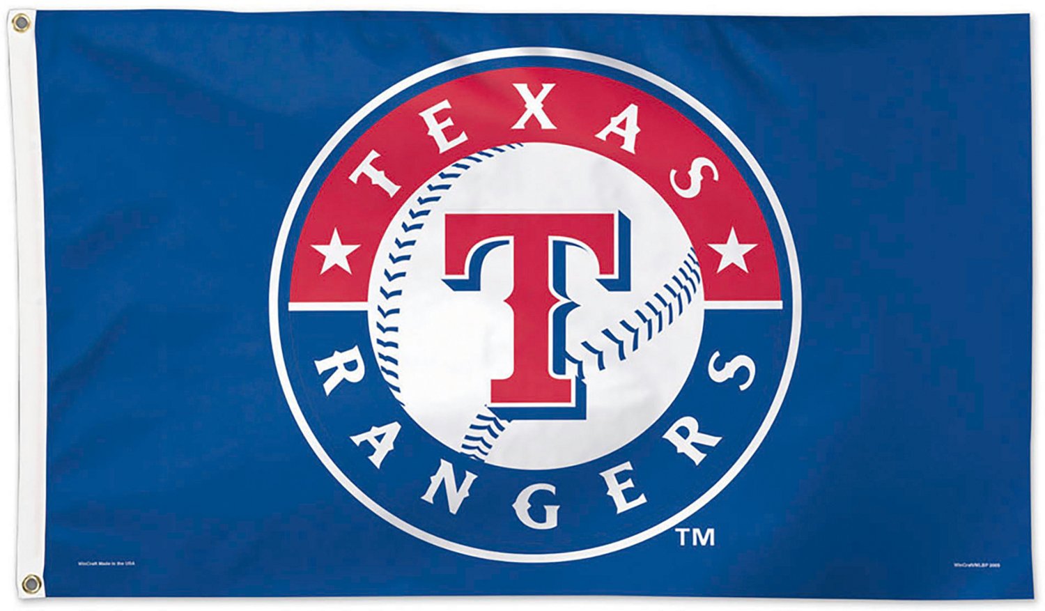 WinCraft Texas Rangers Deluxe 3 ft x 5 ft Flag