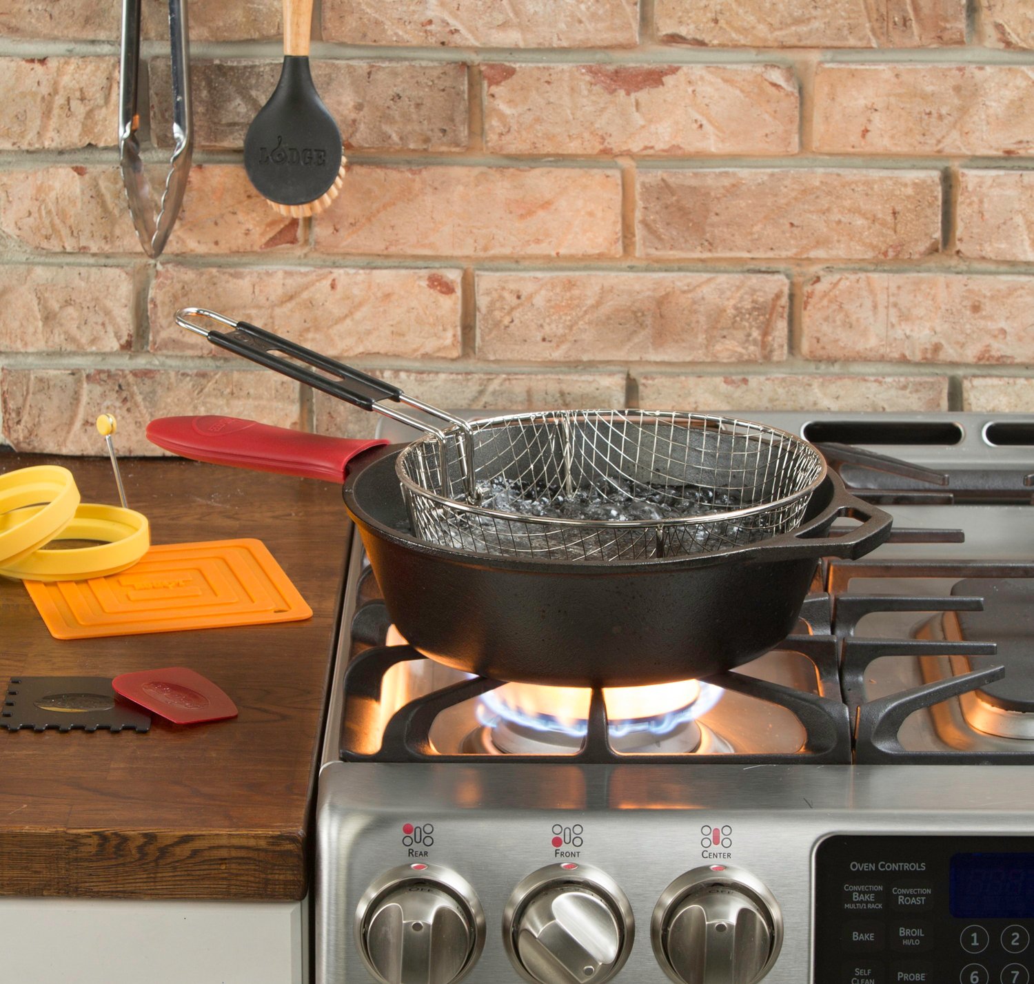 Lodge Pan and Grill Pan Scrapers Combo                                                                                           - view number 3