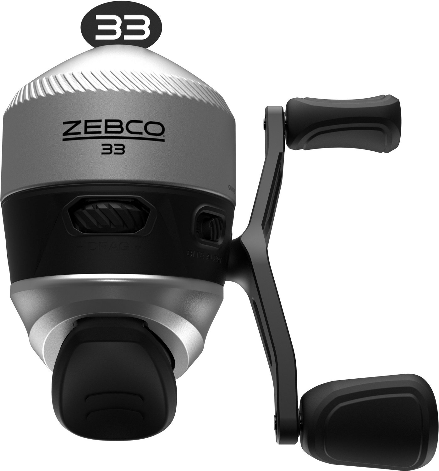 Zebco Roam Size 3 Spincast Reel - Black - Dance's Sporting Goods