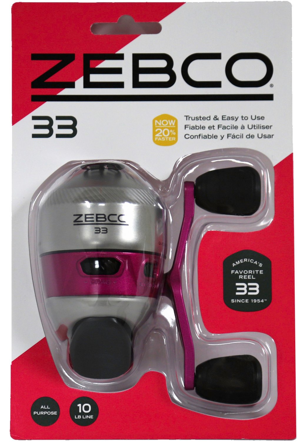 Zebco 33 Ladies Spincast Combo