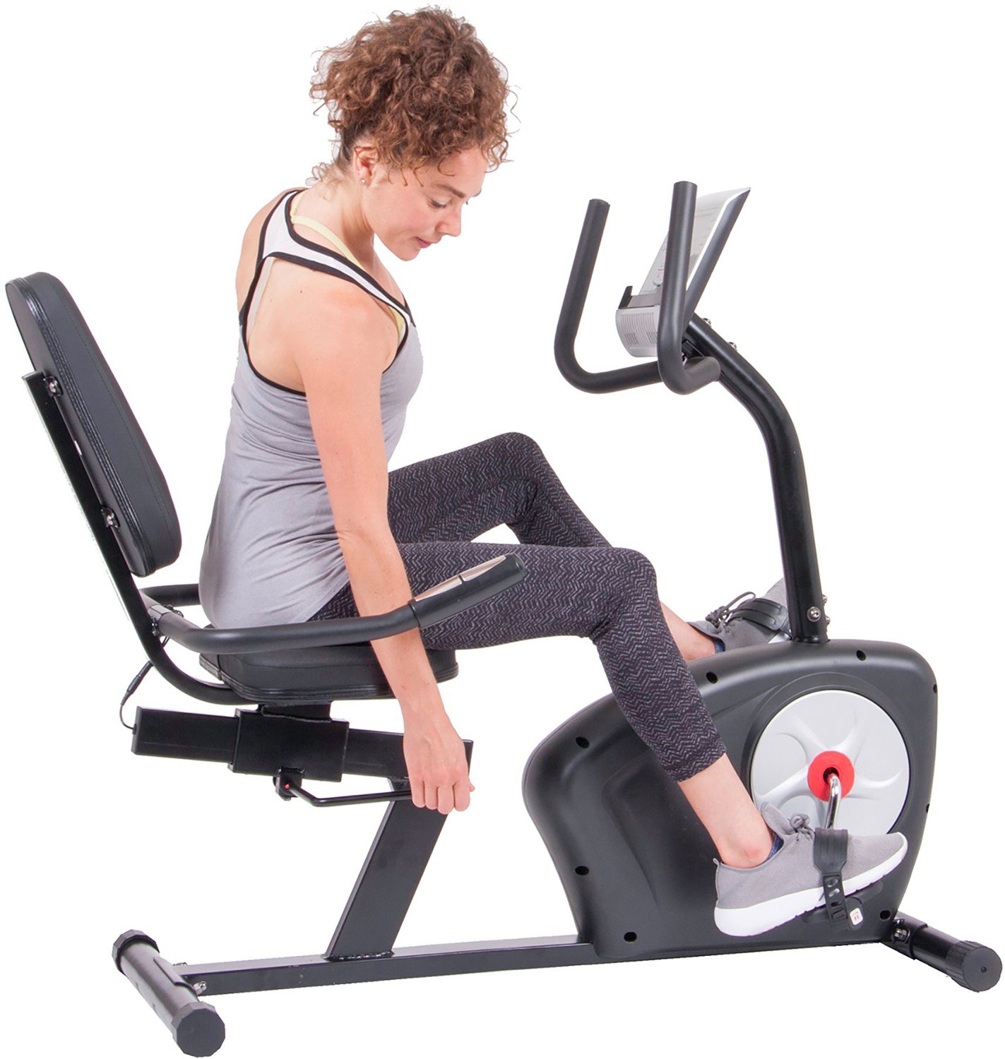 Body Champ Magnetic Recumbent Exercise Bike Academy