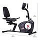 Body Champ Magnetic Recumbent Exercise Bike                                                                                      - view number 4