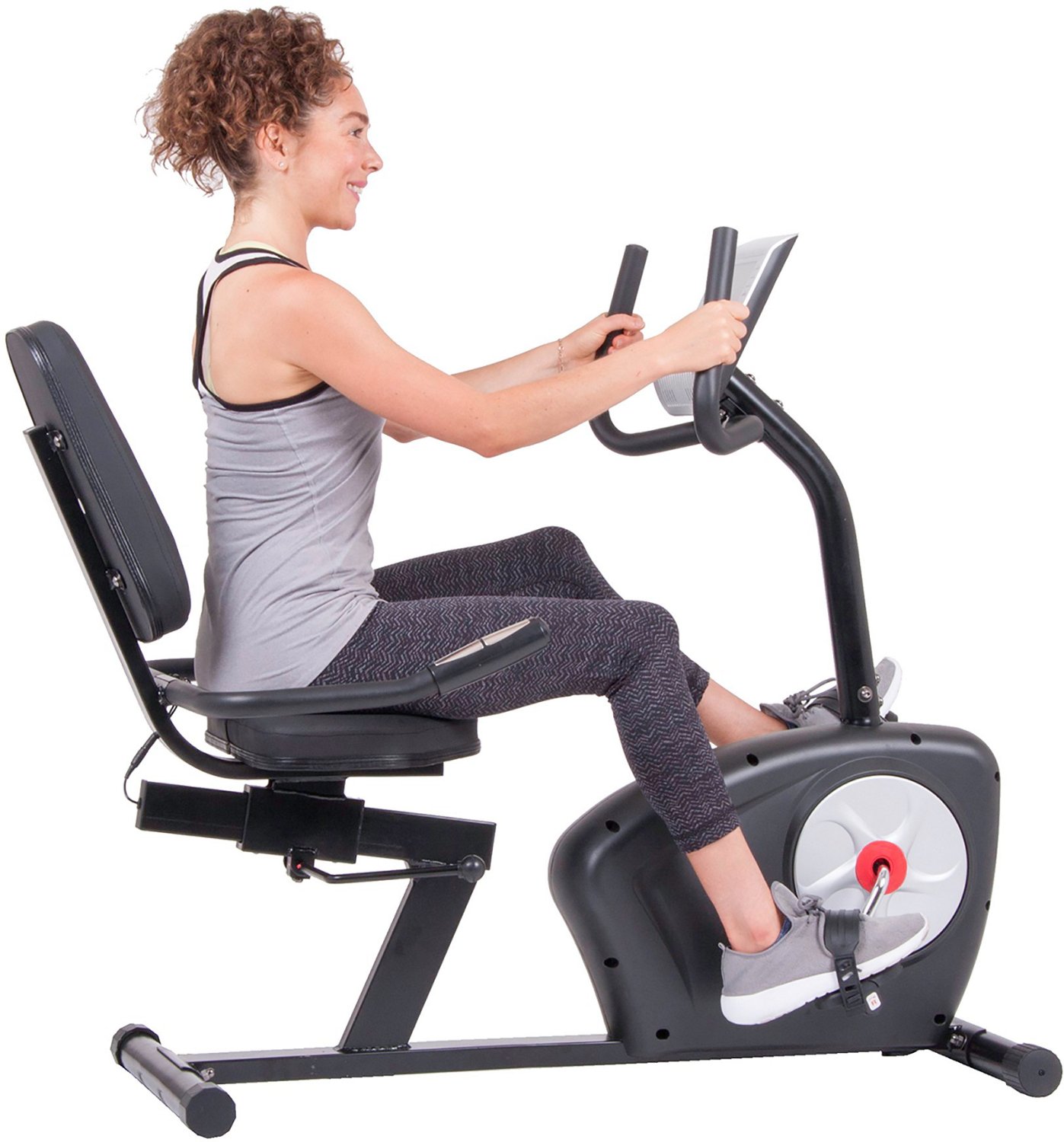 Body Champ Magnetic Recumbent Exercise Bike Academy