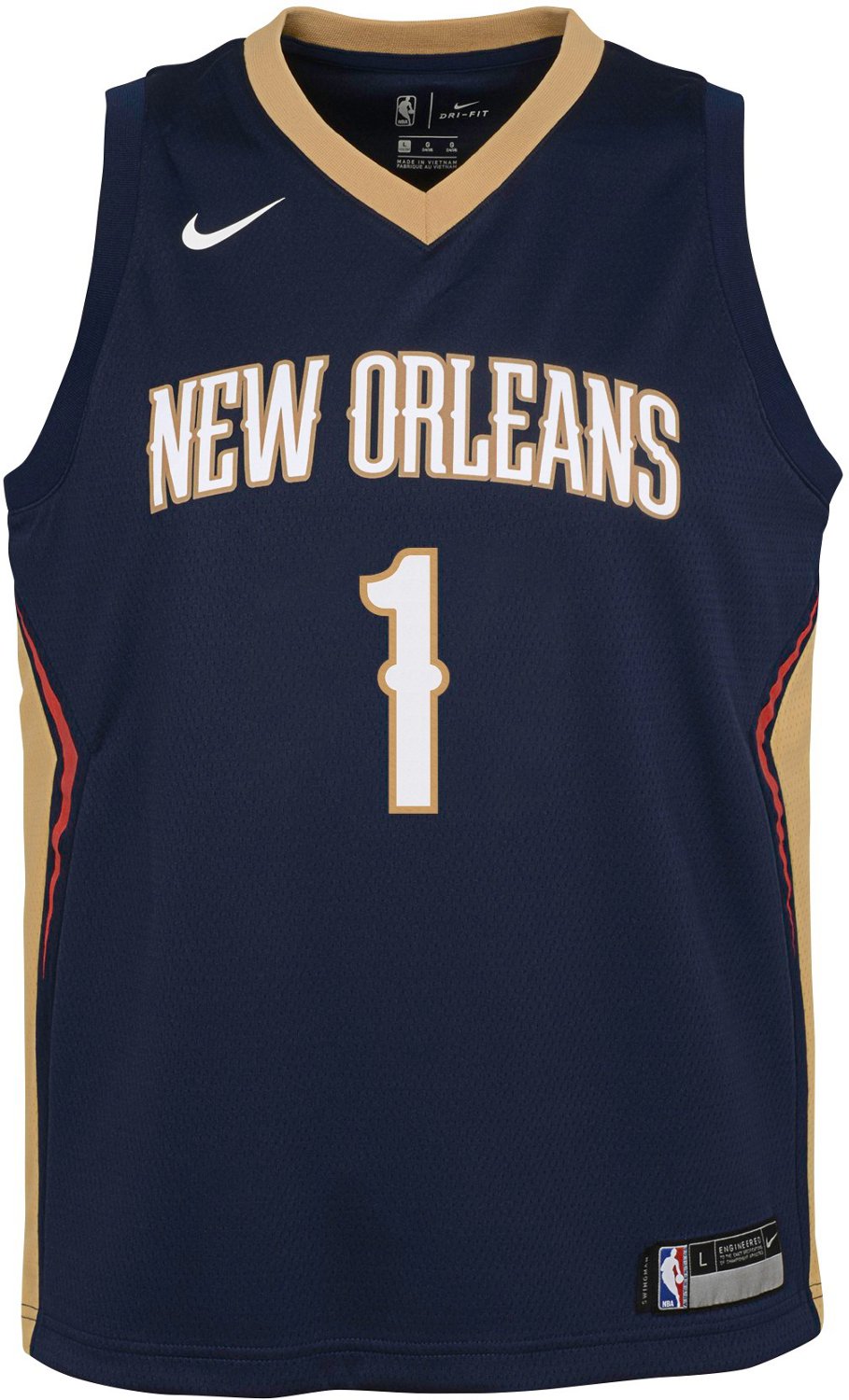 Zion Williamson New Orleans Pelicans Nike Jordan Swingman