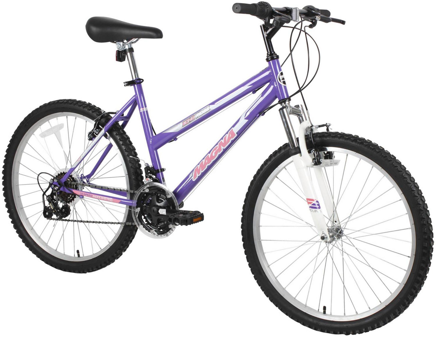 Magna Girls Echo Ridge 24 inch 18 Speed Mountain Bike Academy