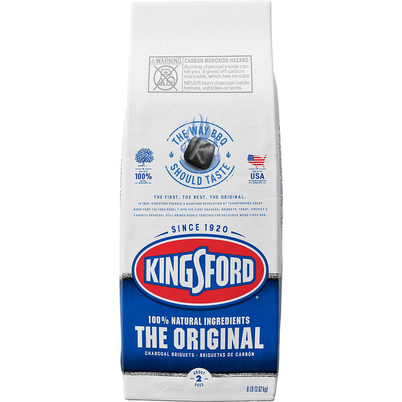 Kingsford Briquettes 8 pound Charcoal Bag                                                                                        - view number 1