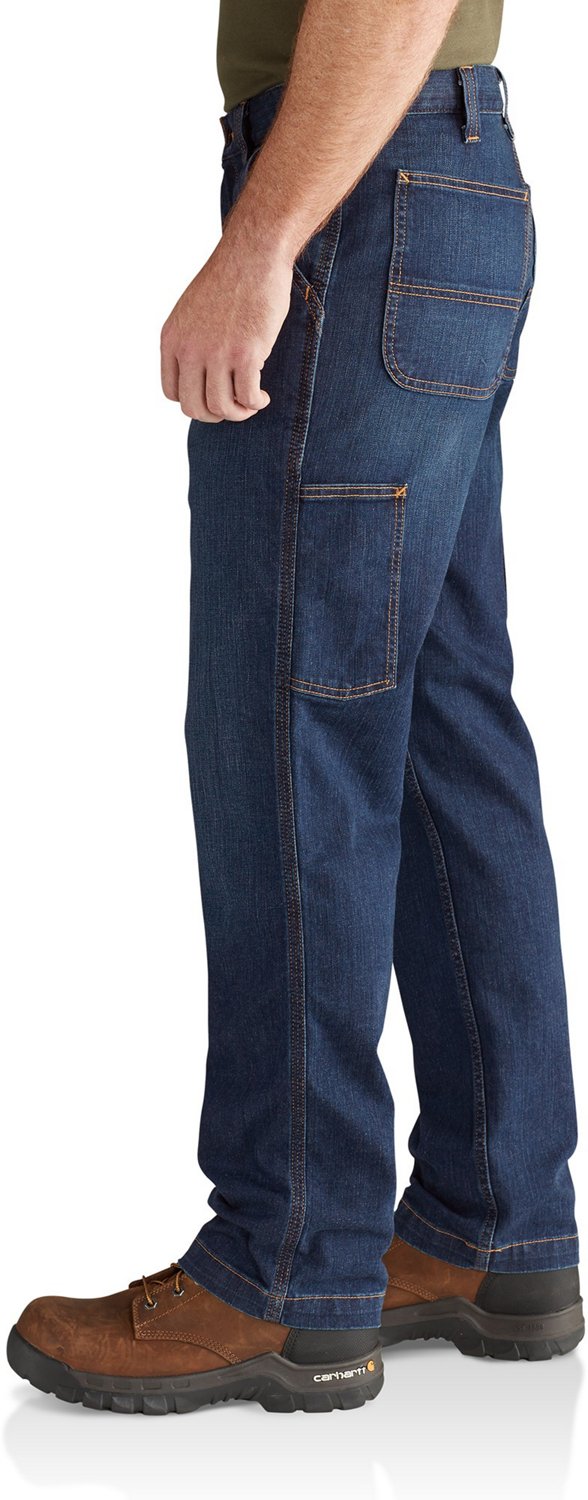 Carhartt Mens Rugged Flex Relaxed Fit Dungaree Jeans Academy 