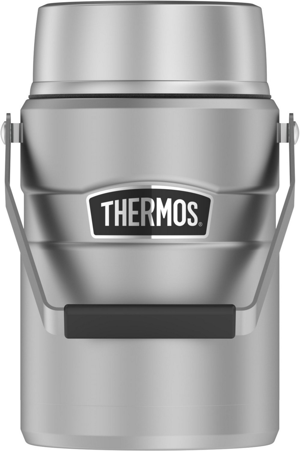 Thermos 10 Oz Vacuum Insulated Food Jar, Stainless Steel, Matte Black