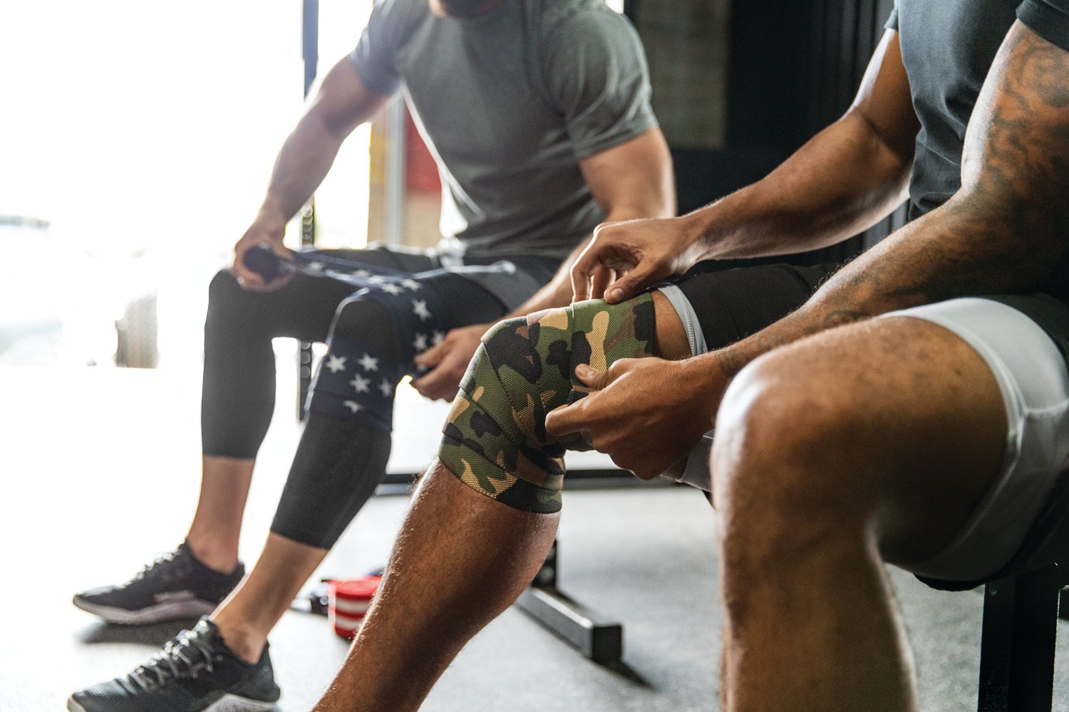 Harbinger Adults' Red Line Knee Wraps - view number 4