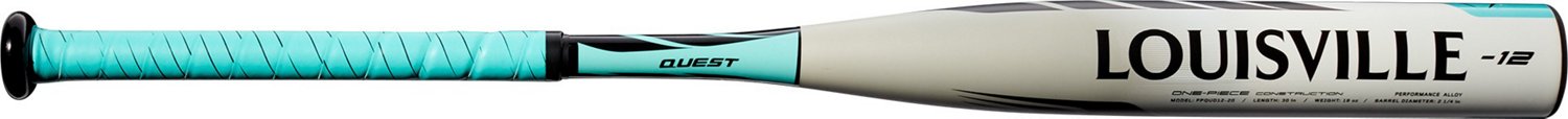 Louisville Slugger Kids' 2020 Quest Alloy Fast-Pitch Softball Bat (-12)