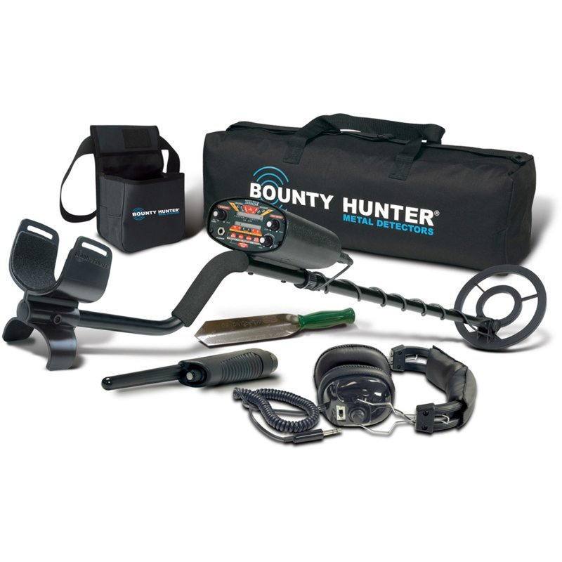 Bounty Hunter Land Star Metal Detector Set - Mrne Electrncs And Radios at Academy Sports