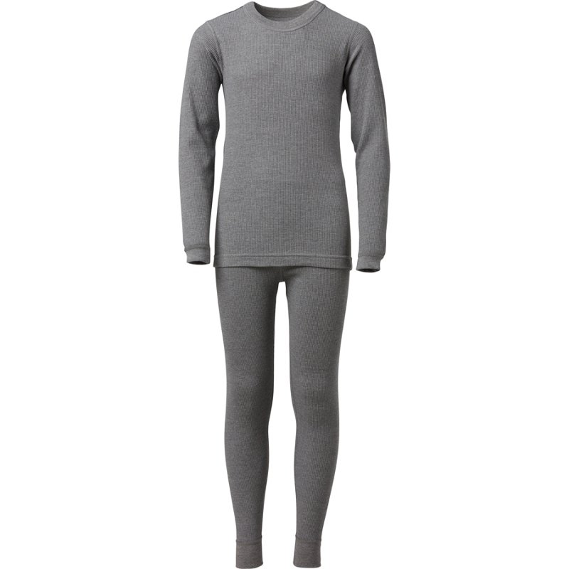Magellan Outdoors Boys' Thermal Waffle Pants Grey Dark, X-Large - Men's Thermals at Academy Sports product image