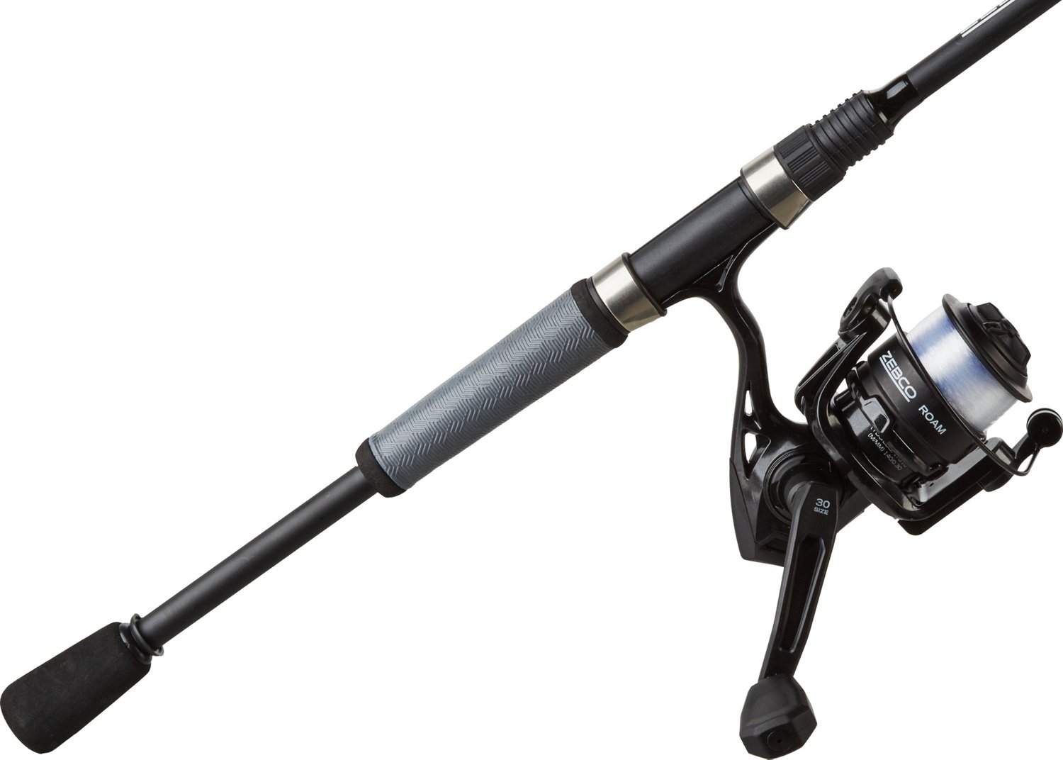 Zebco Roam Spinning Reel and Fishing Rod Combo, 6-Foot 2-Piece