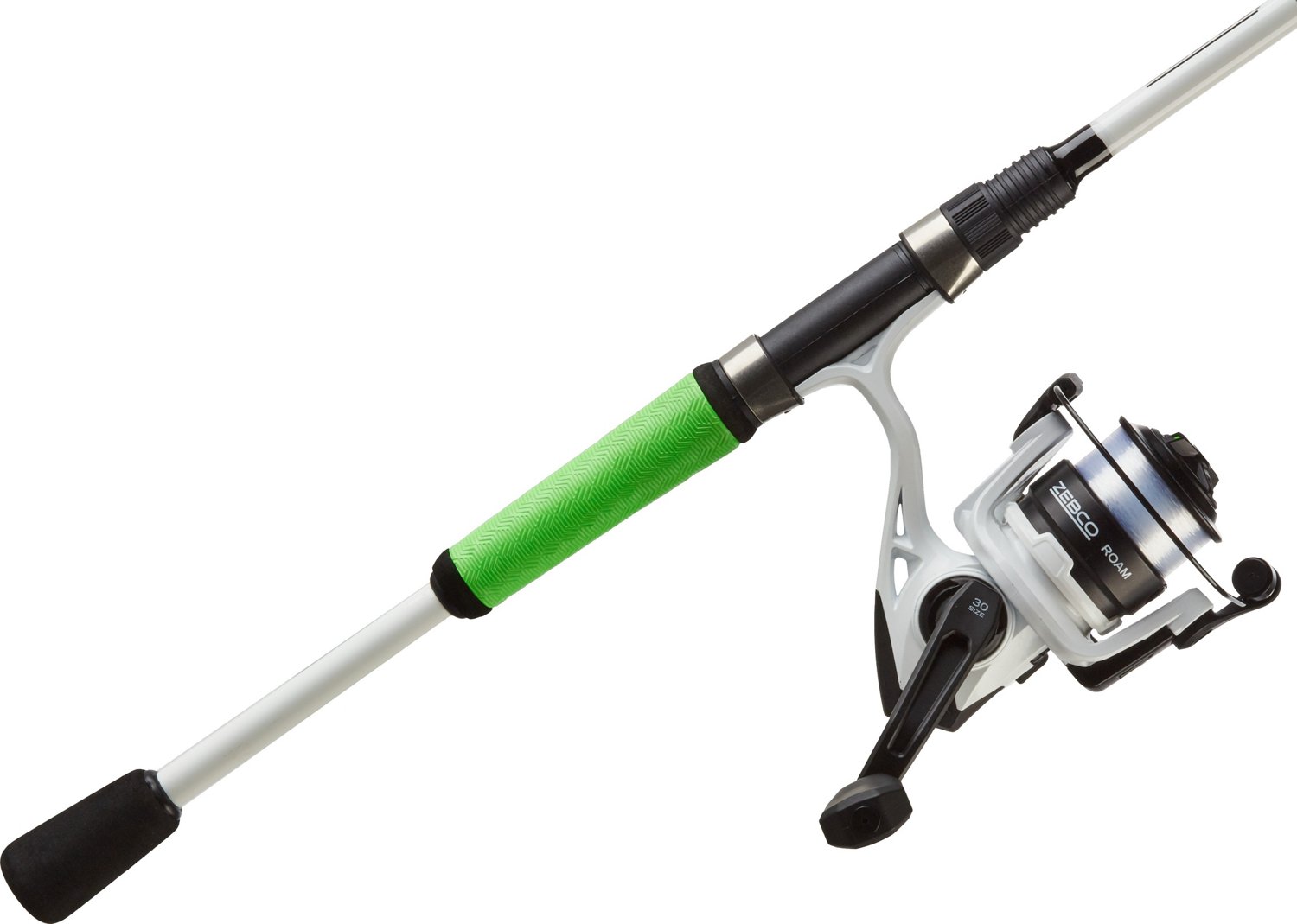 Zebco Roam Spinning Reel and Fishing Rod Combo, 6-Foot 2-Piece