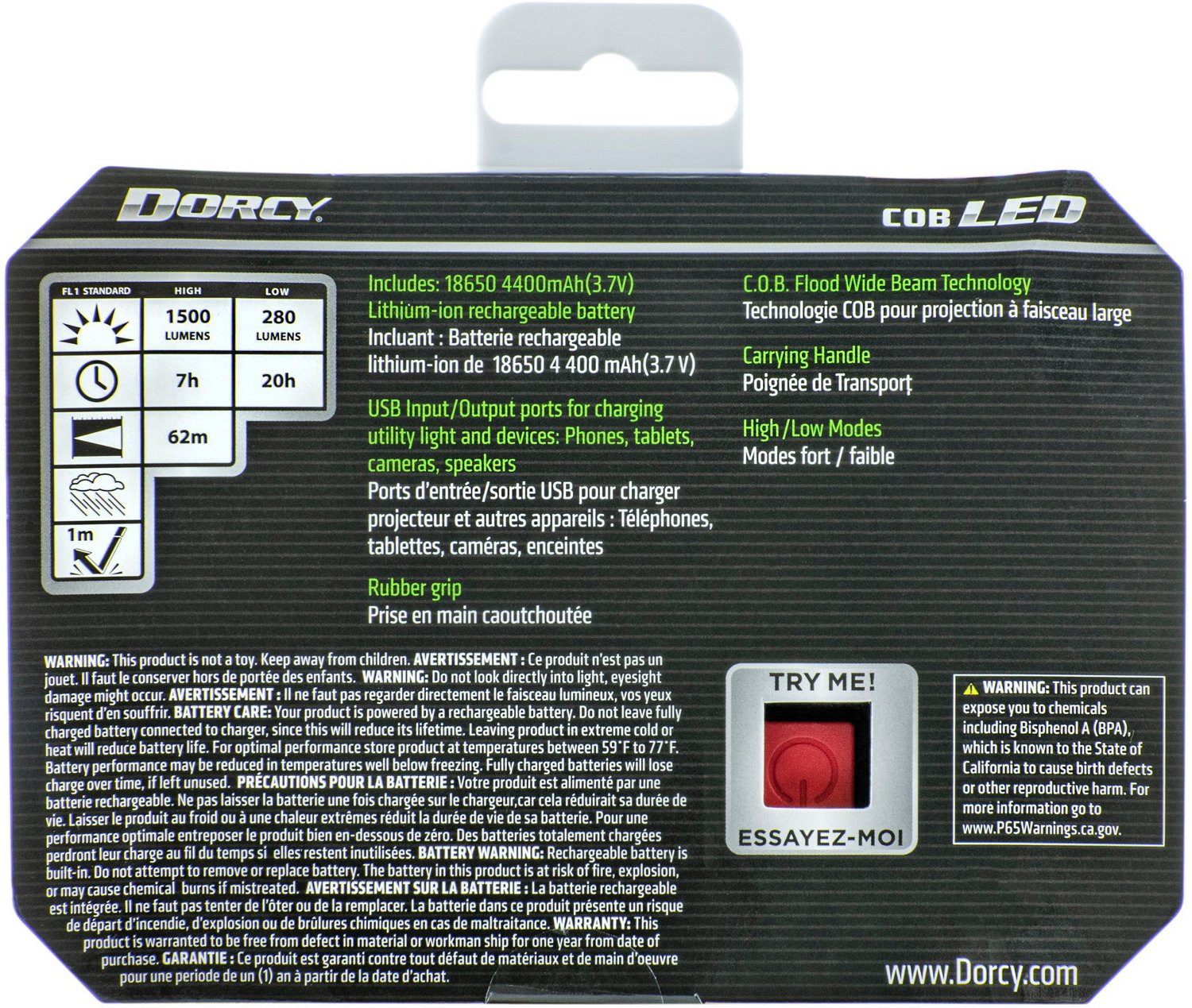 Dorcy Ultra Work Flashlight                                                                                                      - view number 5