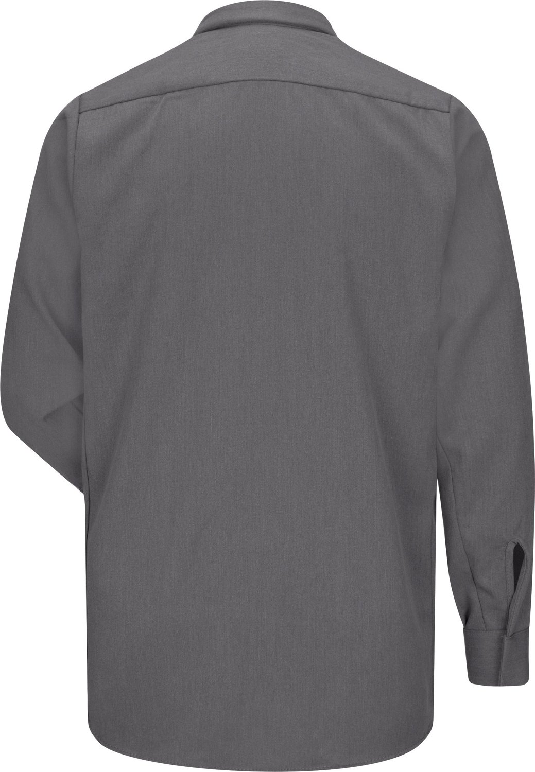 Bulwark Men's Concealed Gripper Pocketless Midweight Flame Resistant Long Sleeve Work Shirt - view number 4