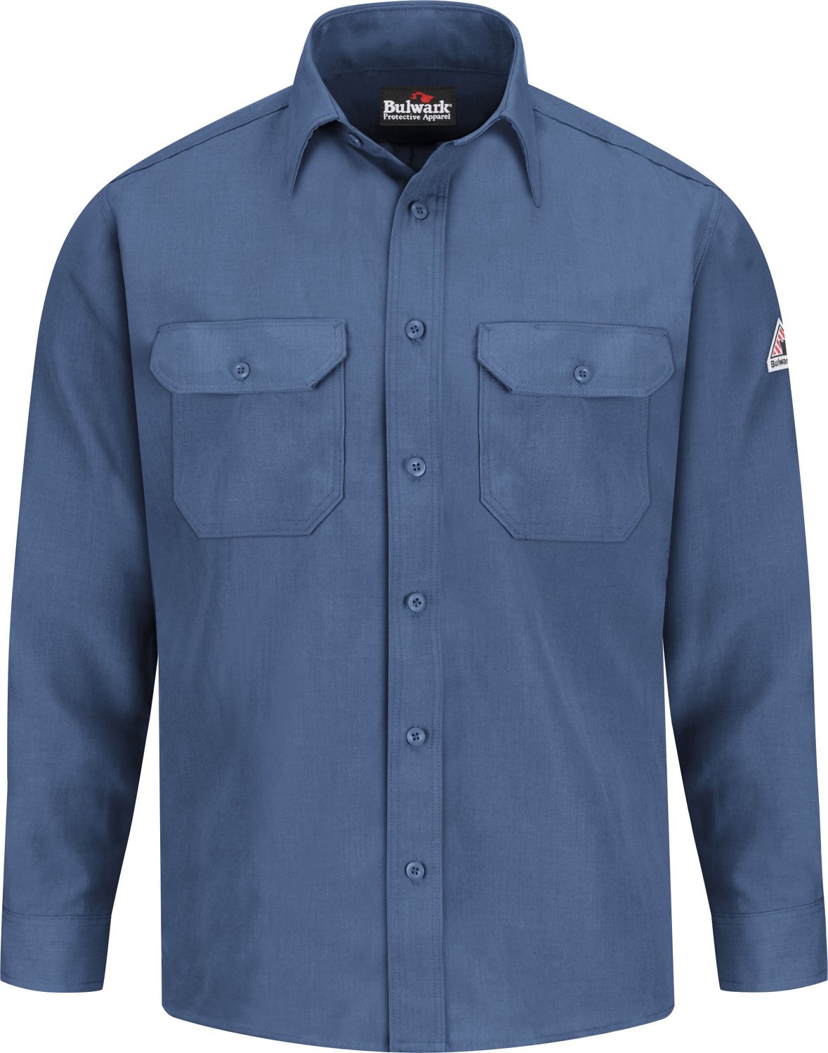 Bulwark Men's Lightweight Nomex FR Uniform Shirt Academy