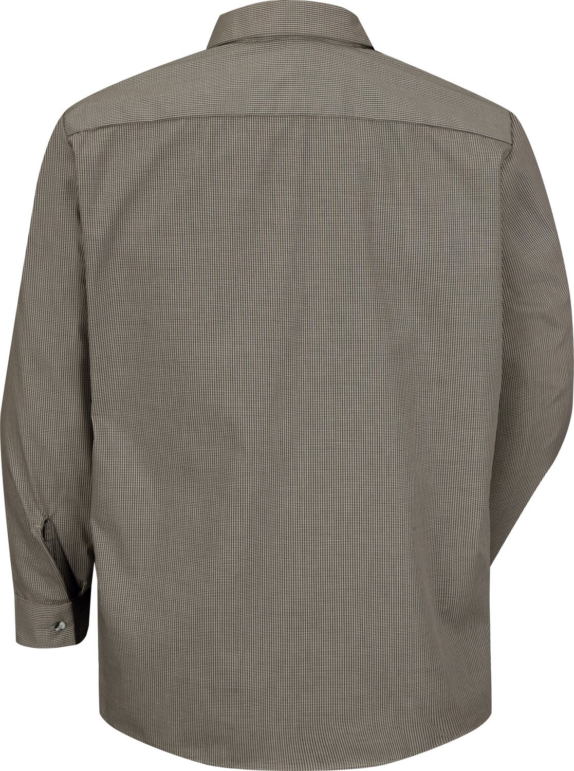 Red Kap Men's Microcheck Uniform Work Shirt                                                                                      - view number 3
