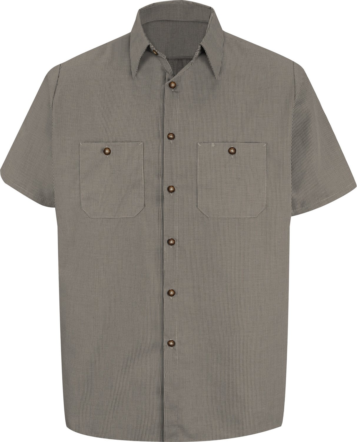 Red Kap Men's Microcheck Uniform Work Shirt - view number 2