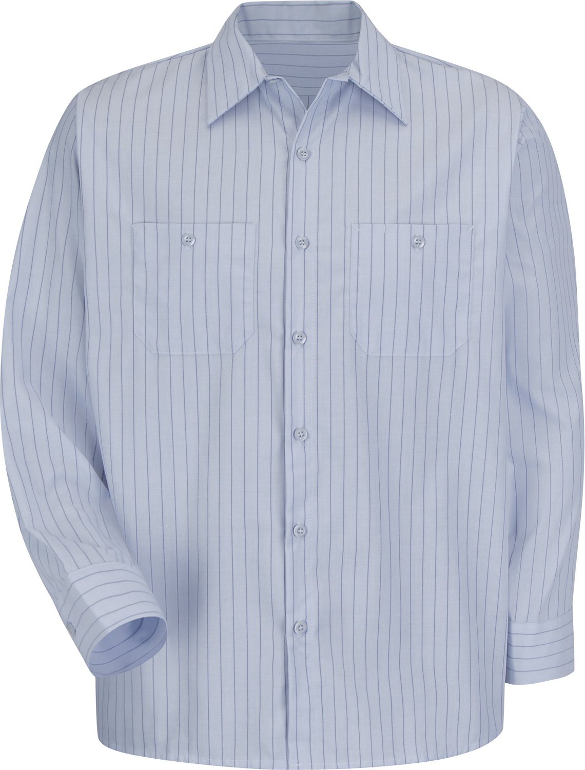 Red Kap Men's Industrial Stripe Work Shirt                                                                                       - view number 2