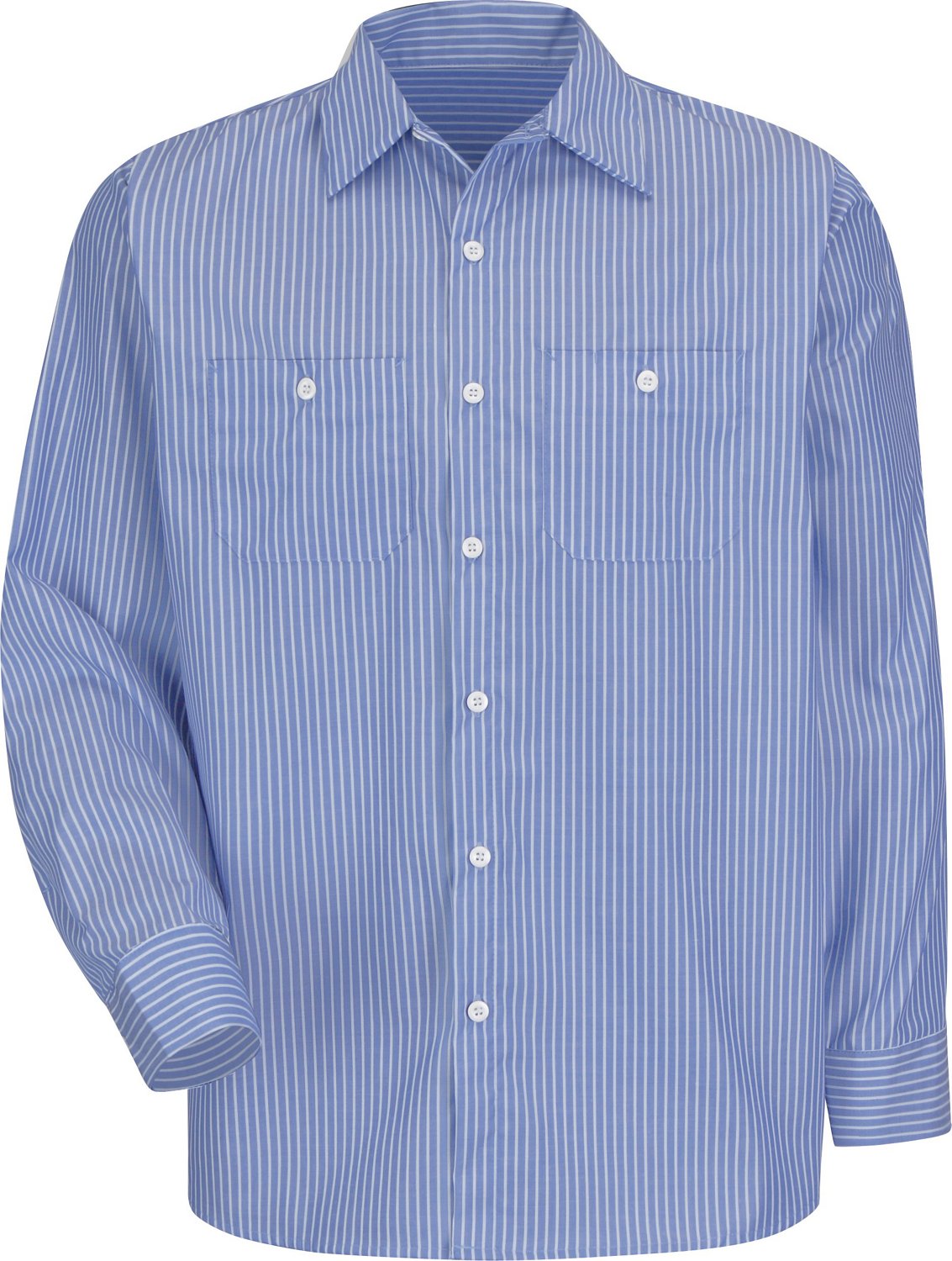 Red Kap Men's Industrial Stripe Work Shirt                                                                                       - view number 2