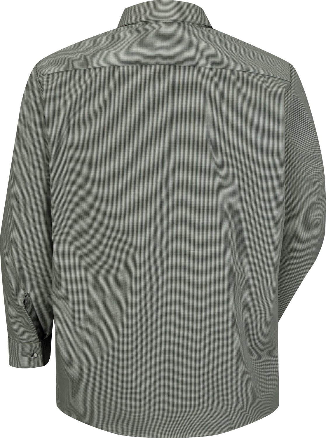 Red Kap Men's Microcheck Uniform Work Shirt                                                                                      - view number 3