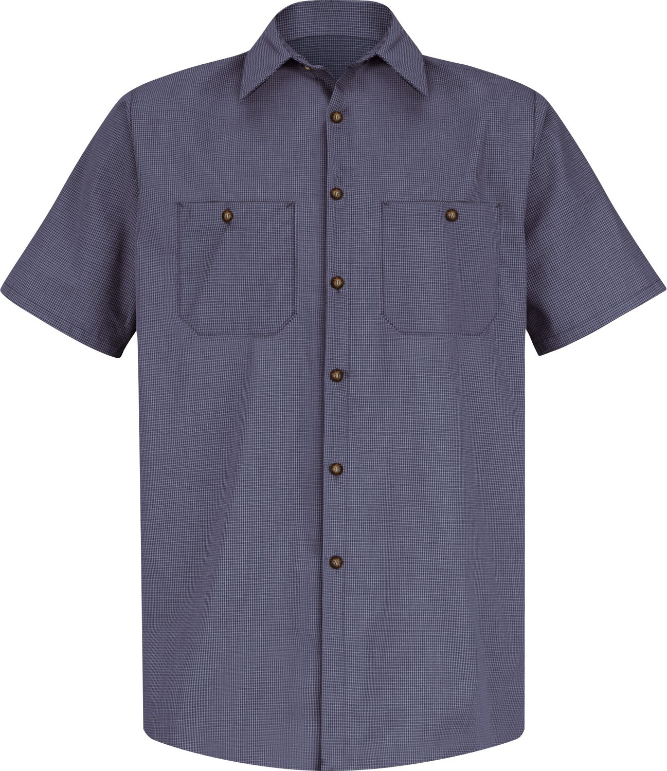 Red Kap Men's Microcheck Uniform Work Shirt - view number 2
