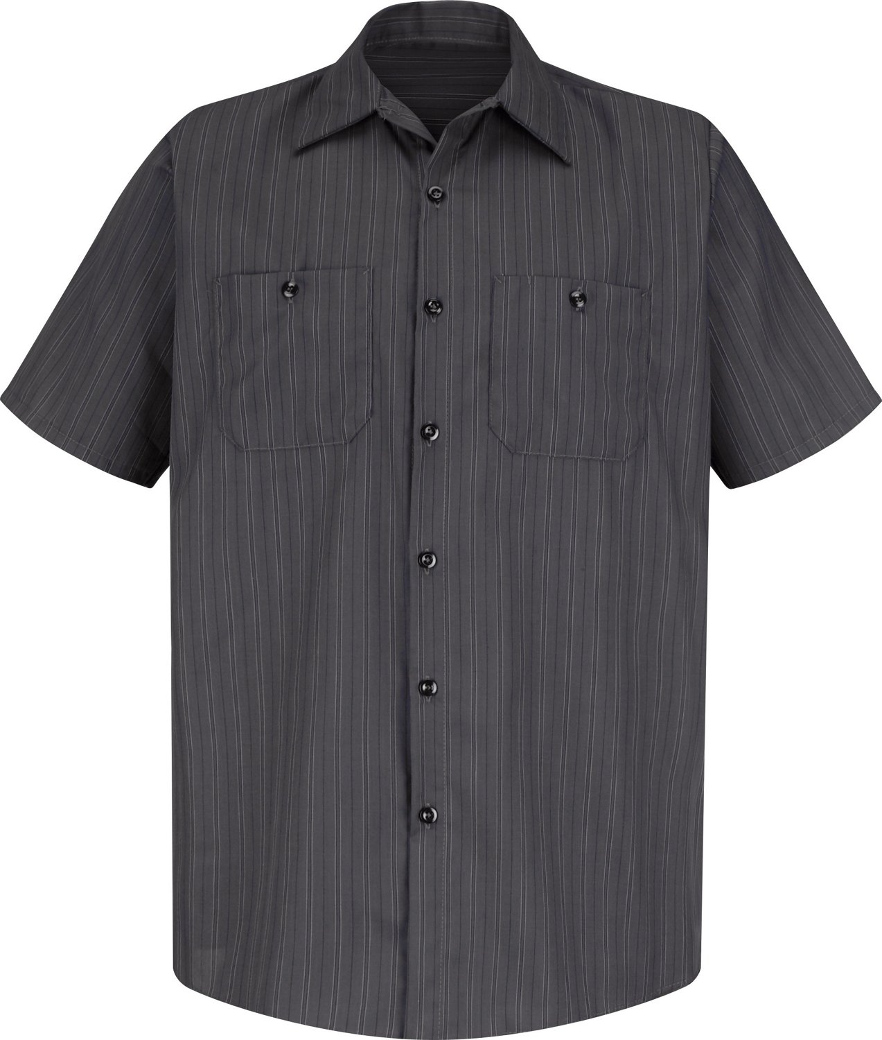 Red Kap Men's Industrial Stripe Work Shirt - view number 2