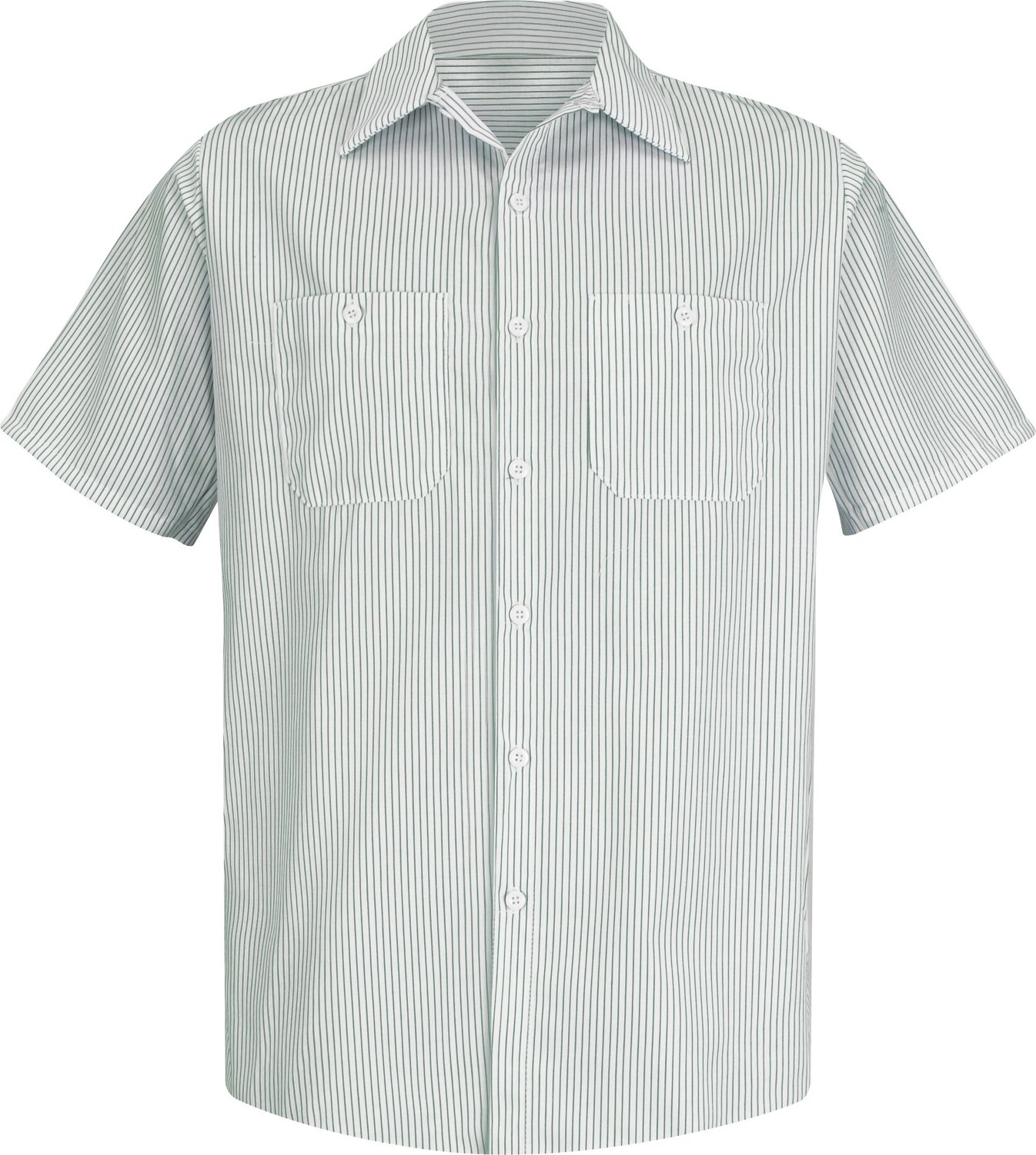 Red Kap Men's Industrial Stripe Work Shirt - view number 2