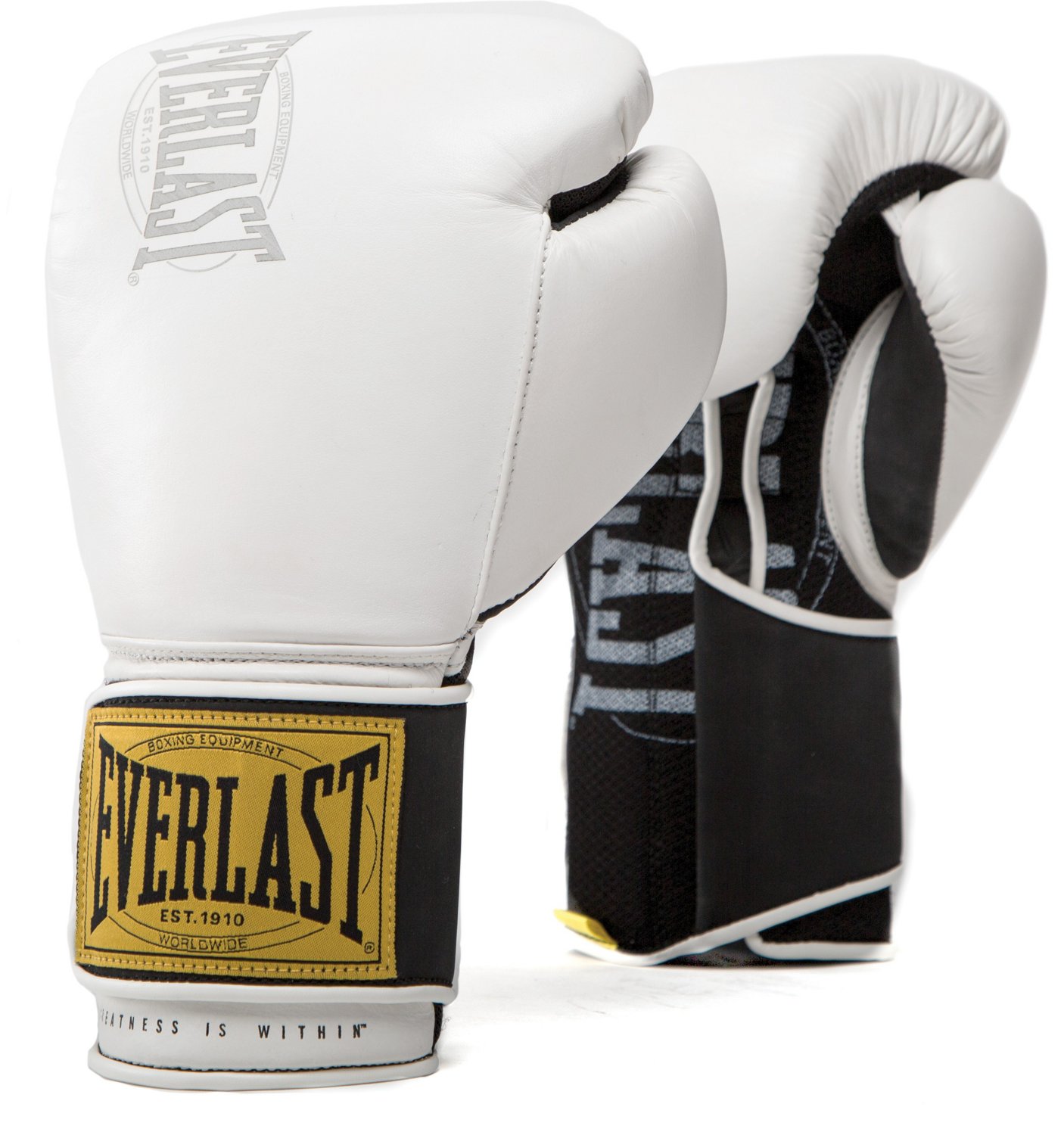 Guantes de Boxeo Powerlock Everlast 16oz Blancos - SUPERGYM