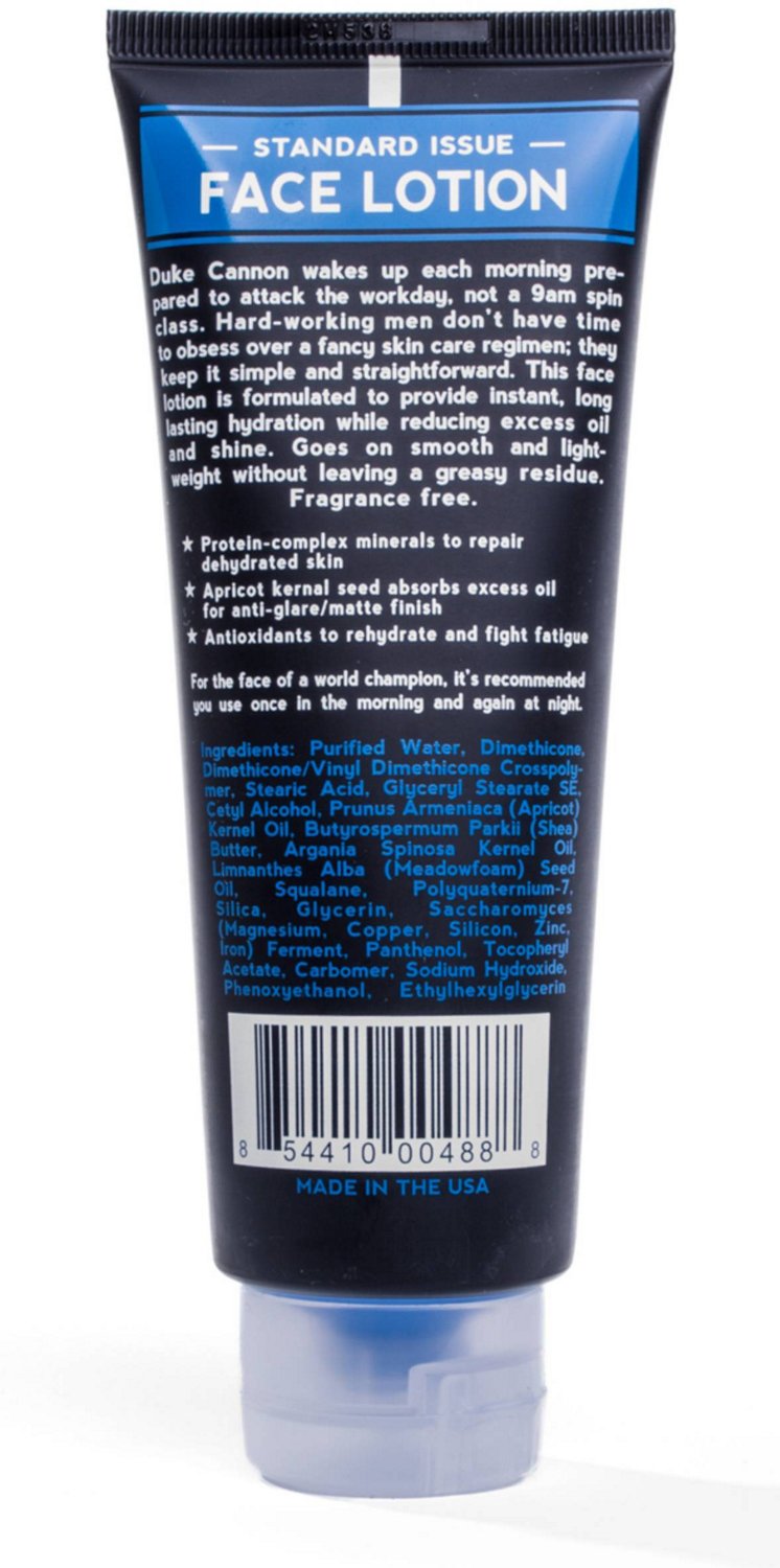Duke Cannon Standard Issue Face Lotion                                                                                           - view number 2