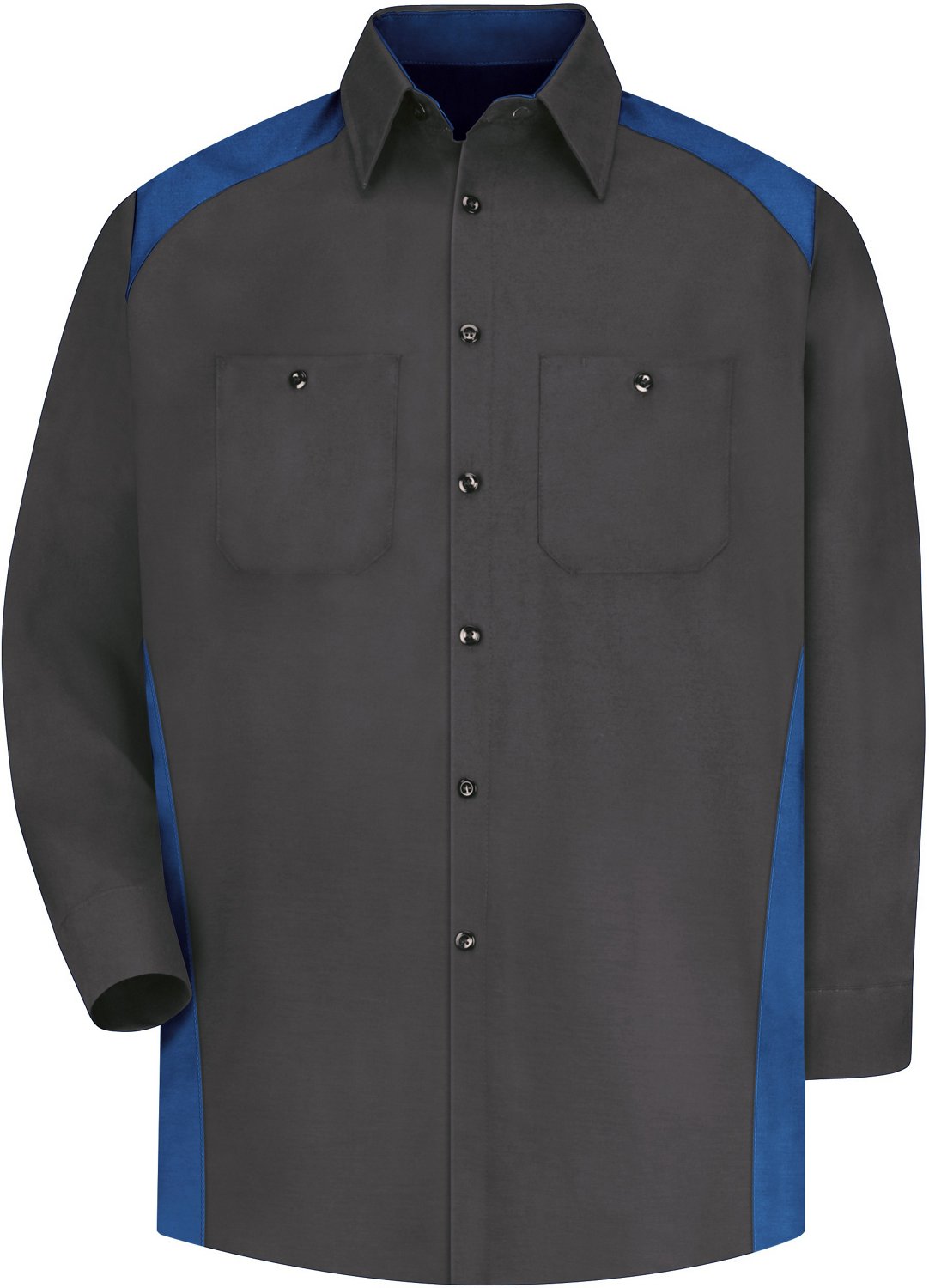 Red Kap Men's Motorsports Collared Long Sleeve Shirt                                                                             - view number 3